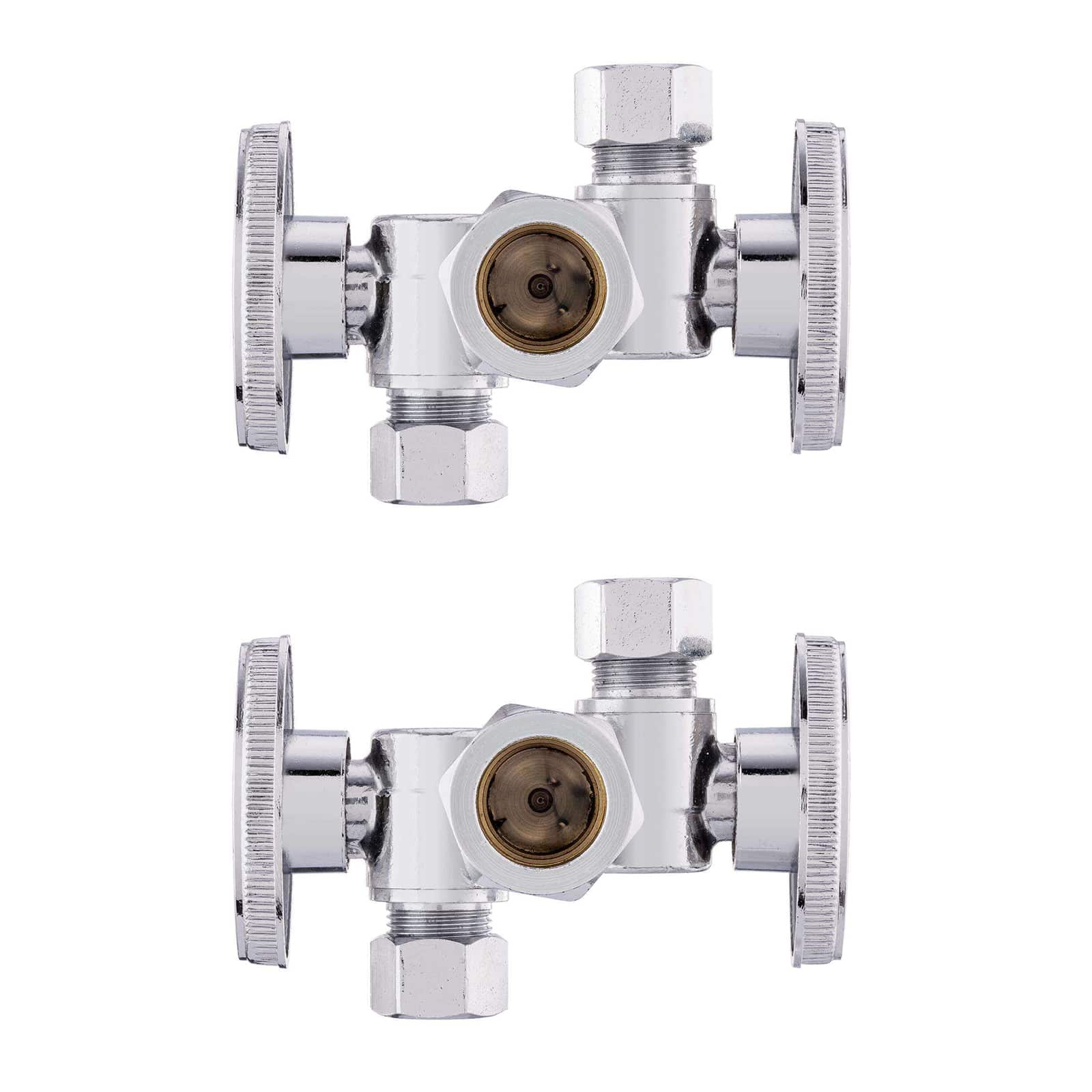 compression x compression x compression stop valve lead free 19