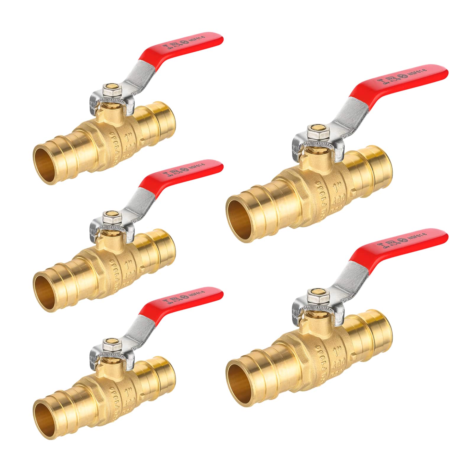 pex expansion ball valve lead free 12