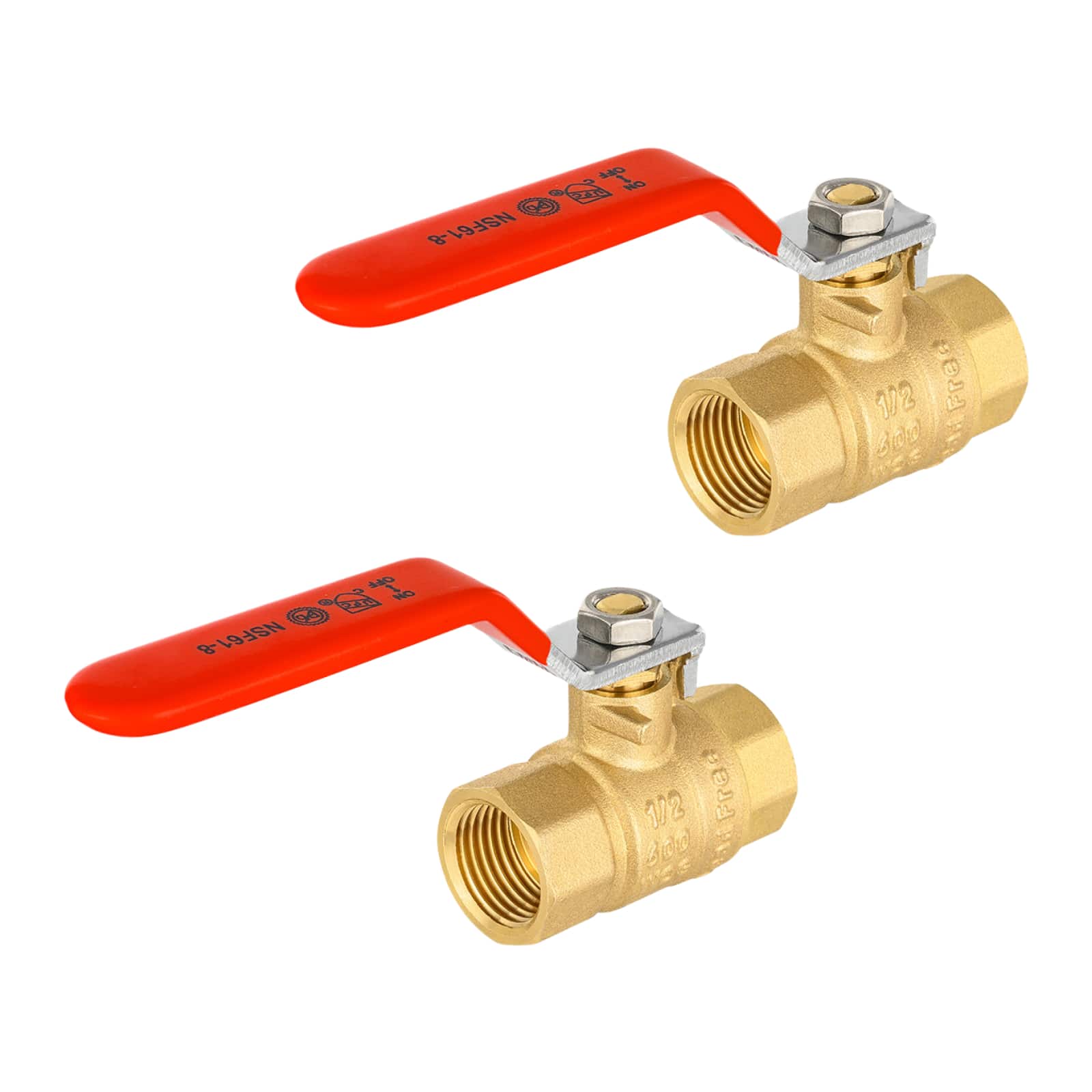 fnpt ball valve lead free 8