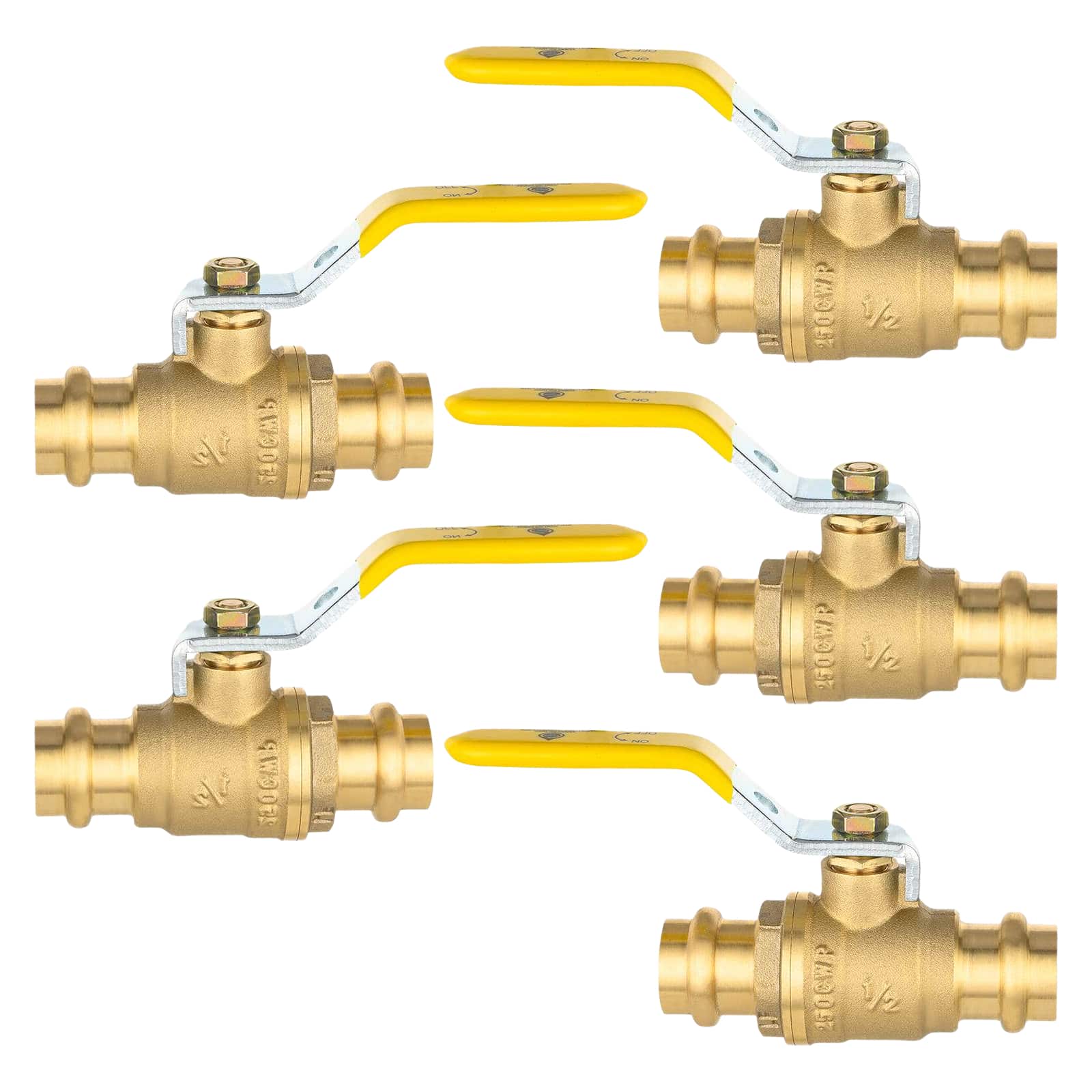 press ball valve with epdm o ring lead free 7