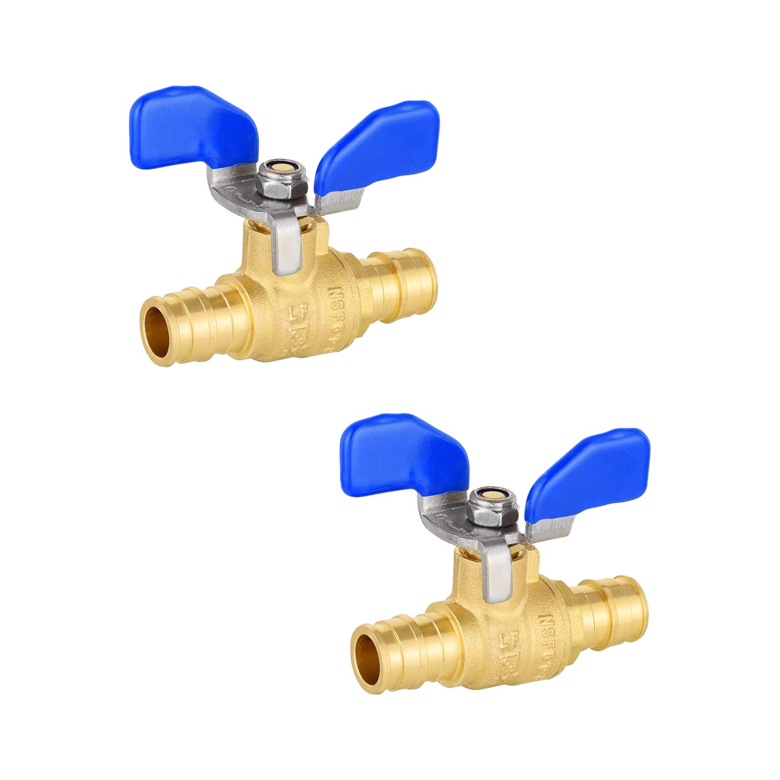 pex a expansion butterfly ball valve lead free 5