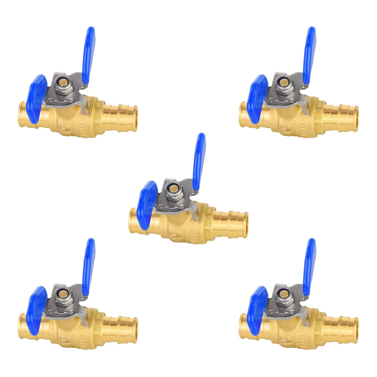 pex a expansion butterfly ball valve lead free 6