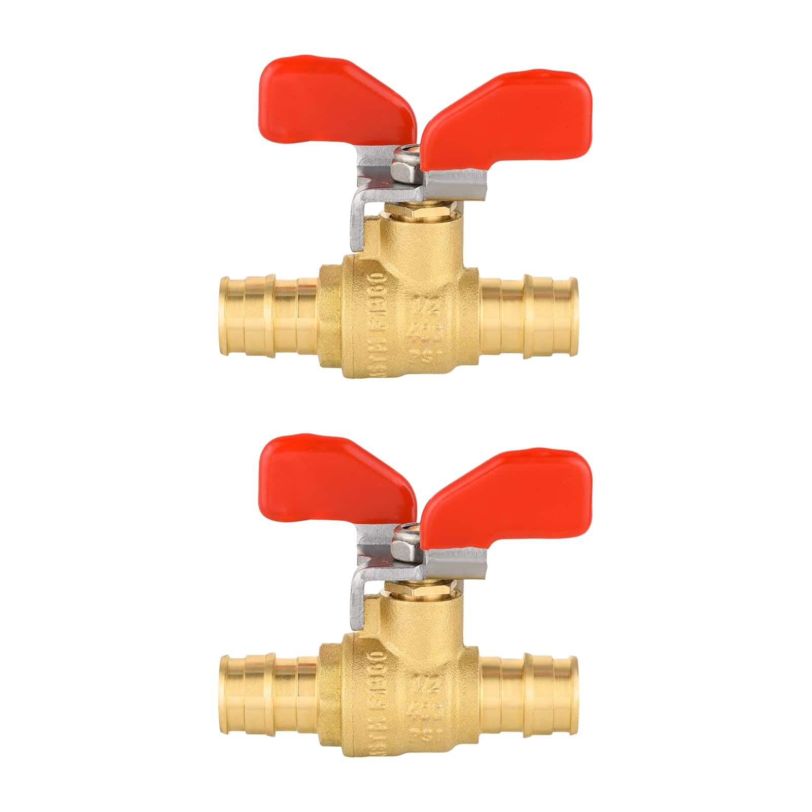 pex a expansion butterfly ball valve lead free 10