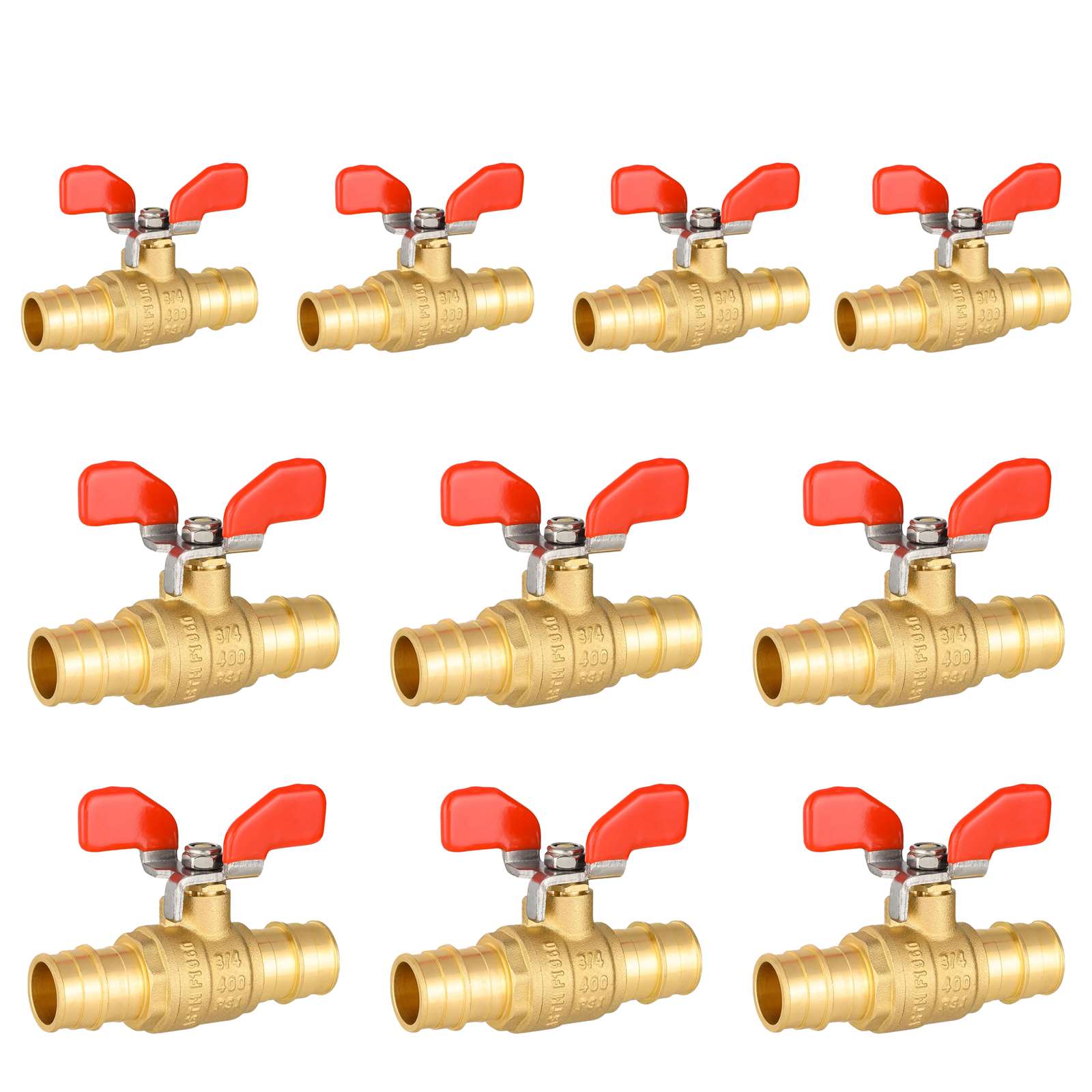 pex a expansion butterfly ball valve lead free 9