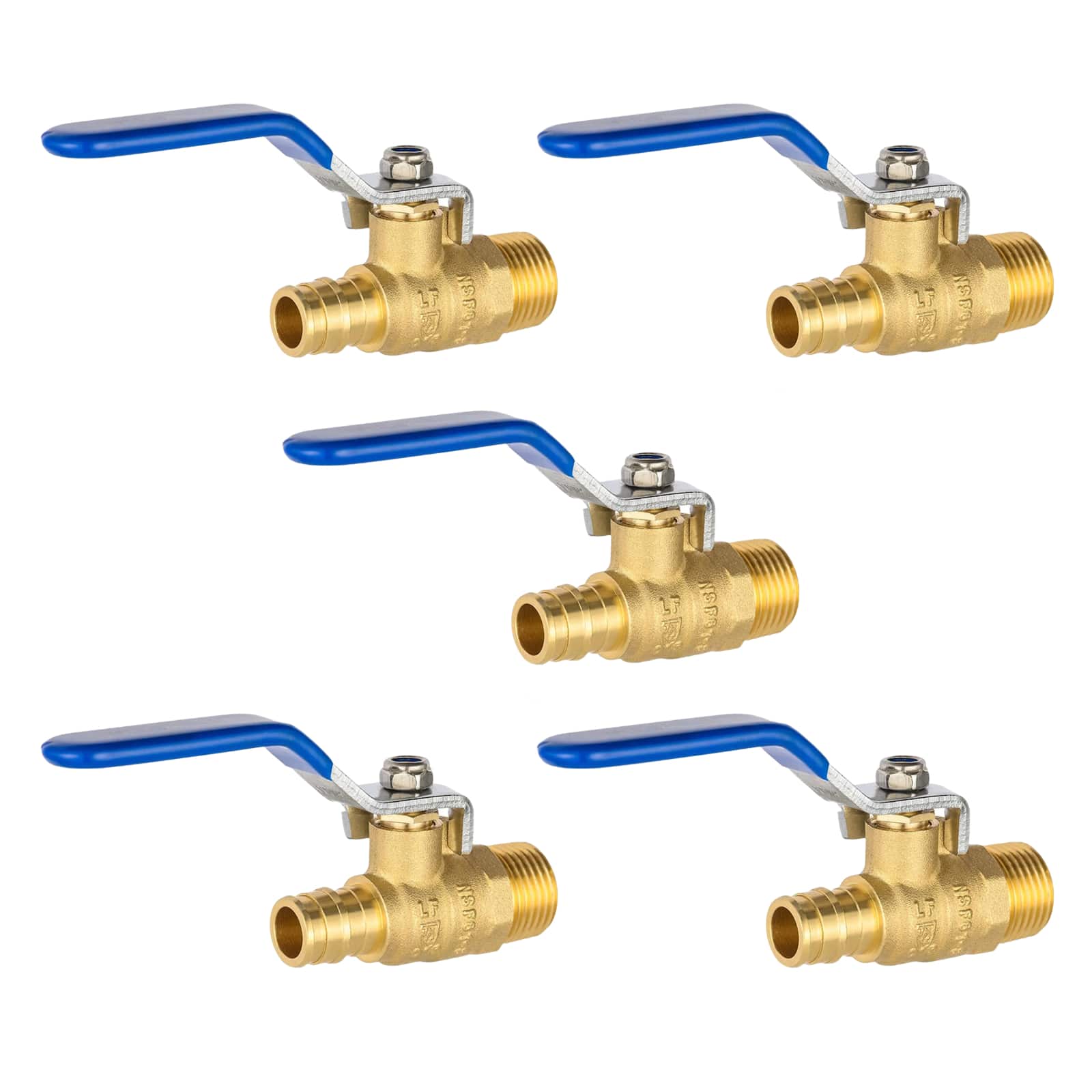 pex a expansion x mnpt ball valve lead free 7