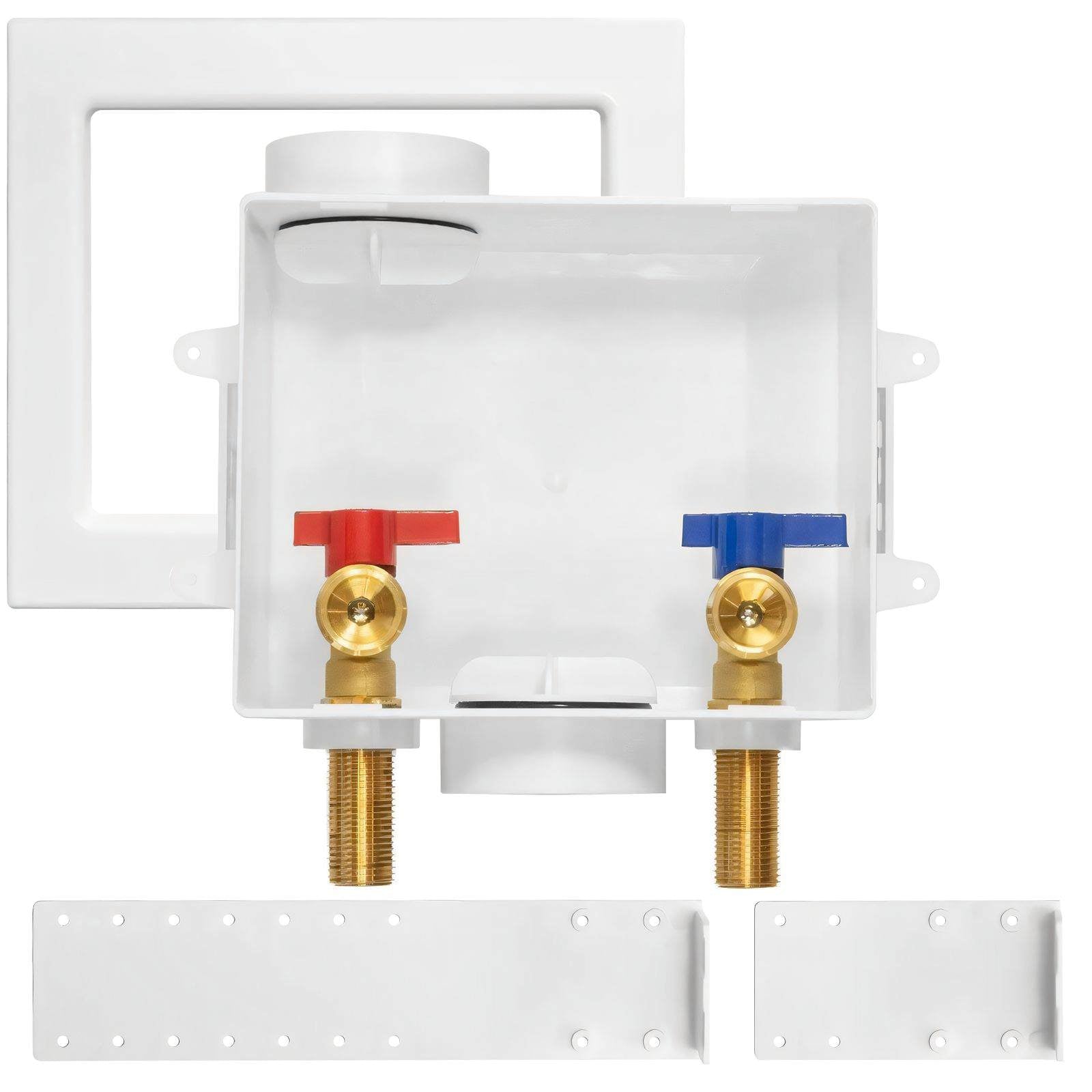 sweat inlet washing machine outlet box