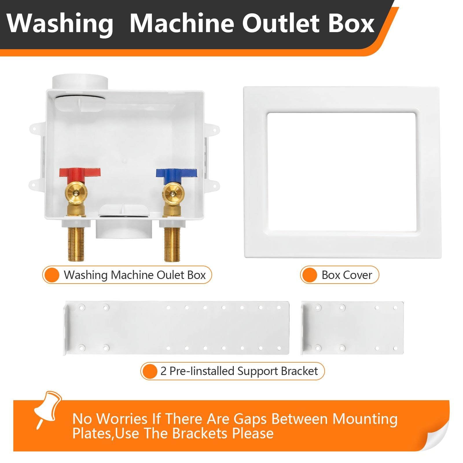 sweat inlet washing machine outlet box 6