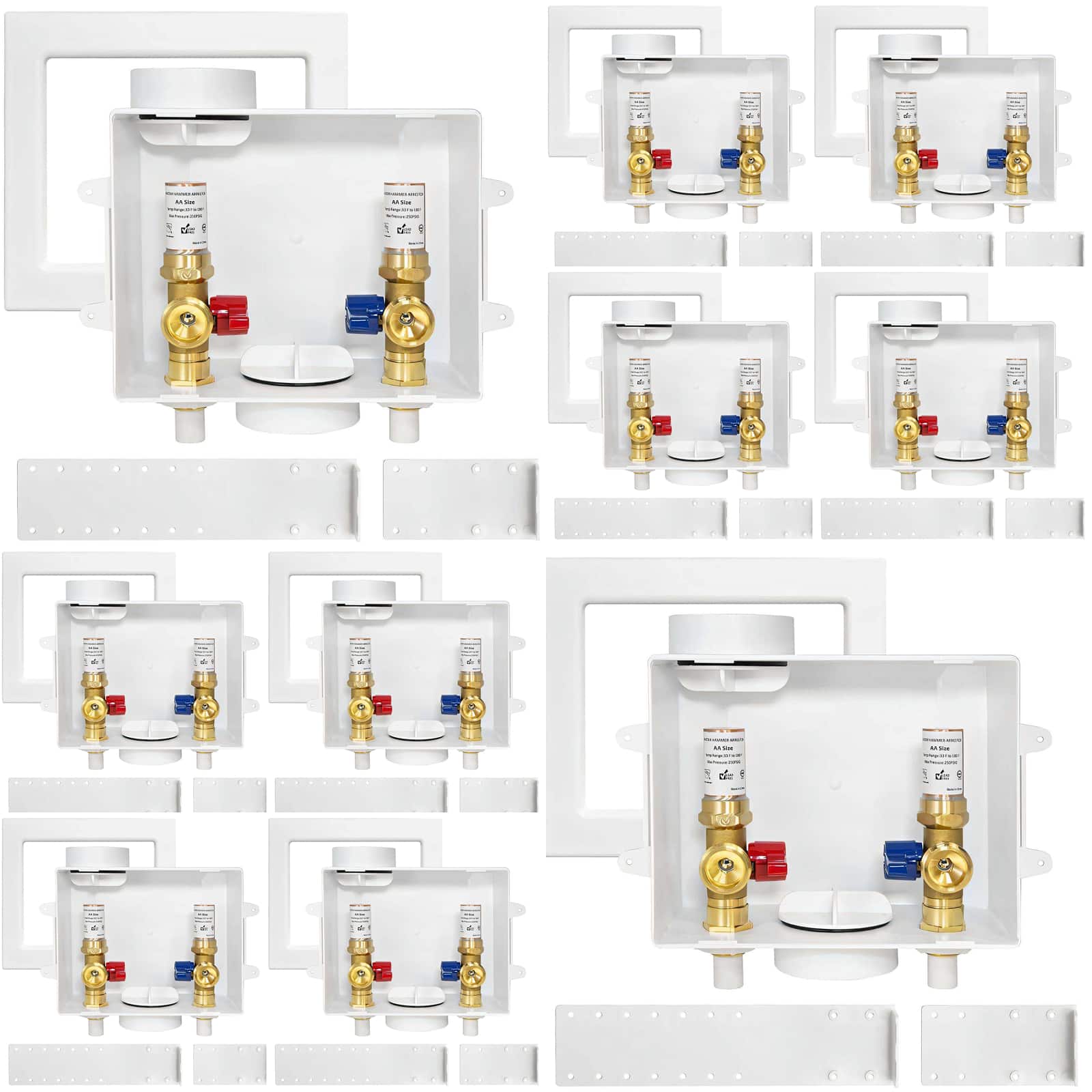 cpvc ppe intet washing machine outlet box 18