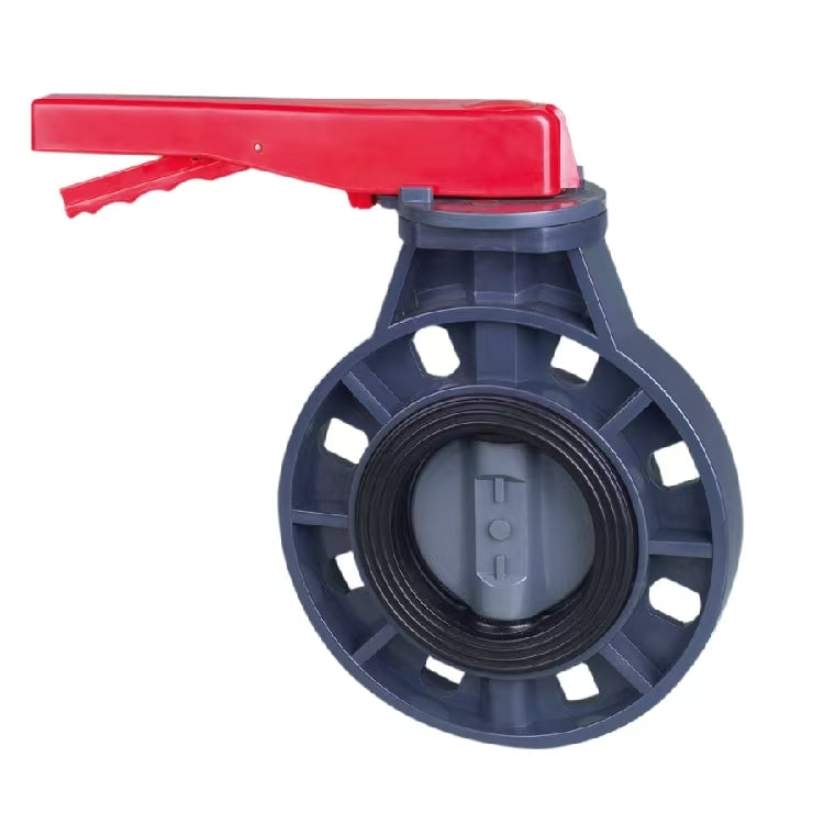 ERA Sch 80 PVC 2 Inch Butterfly Valve, Lever Handle