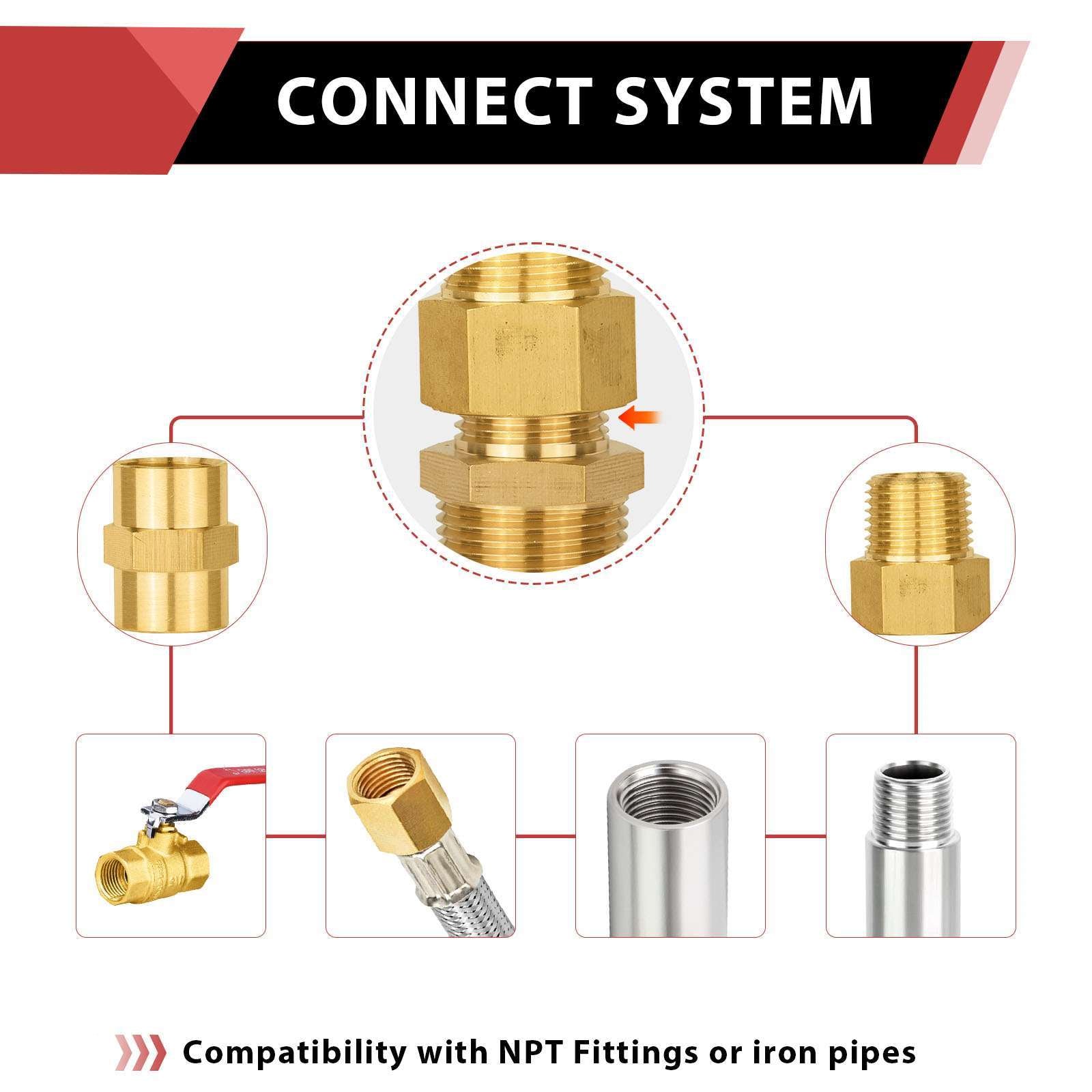 male npt hex plug 6