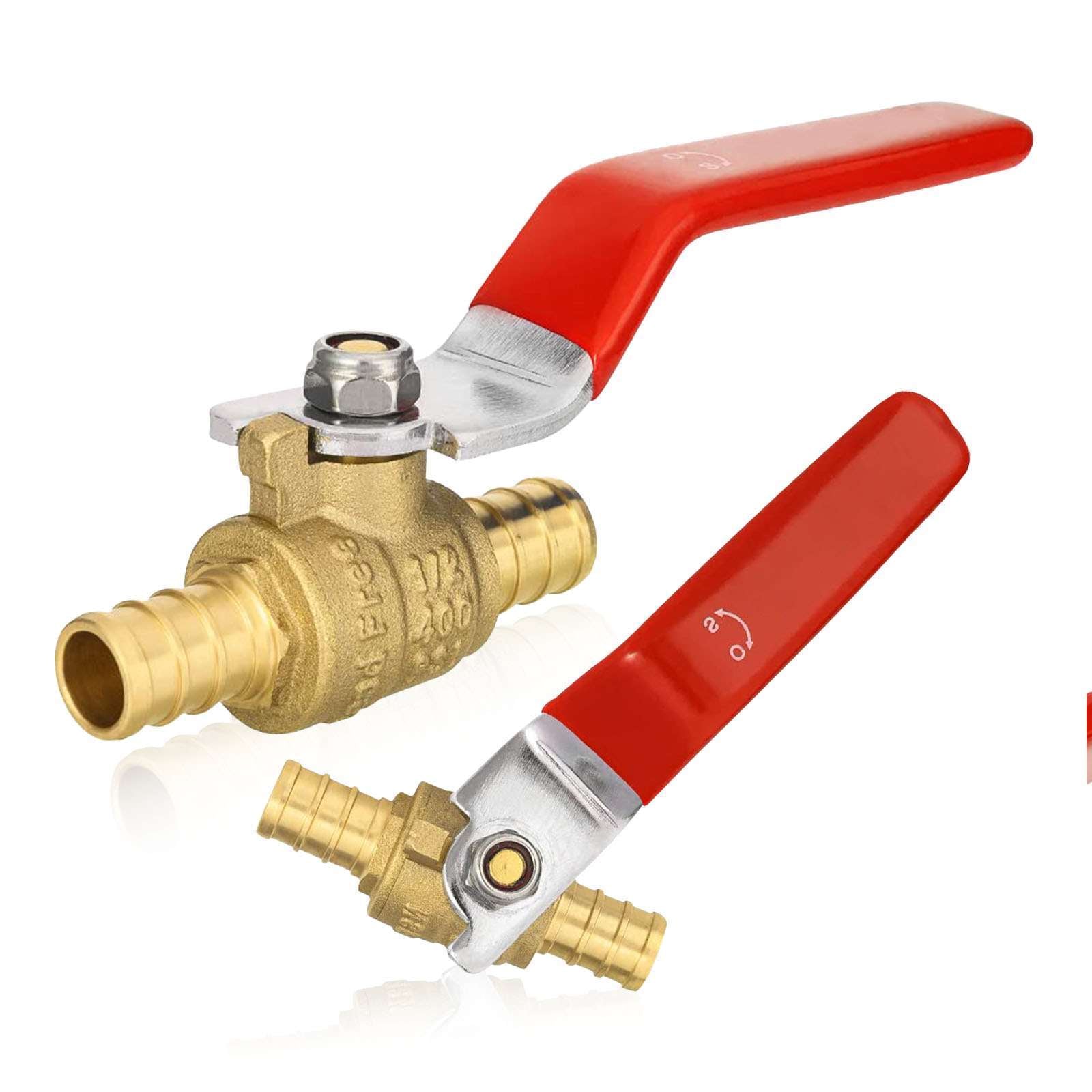 pex crimp ball valve lead free pick size to add 17