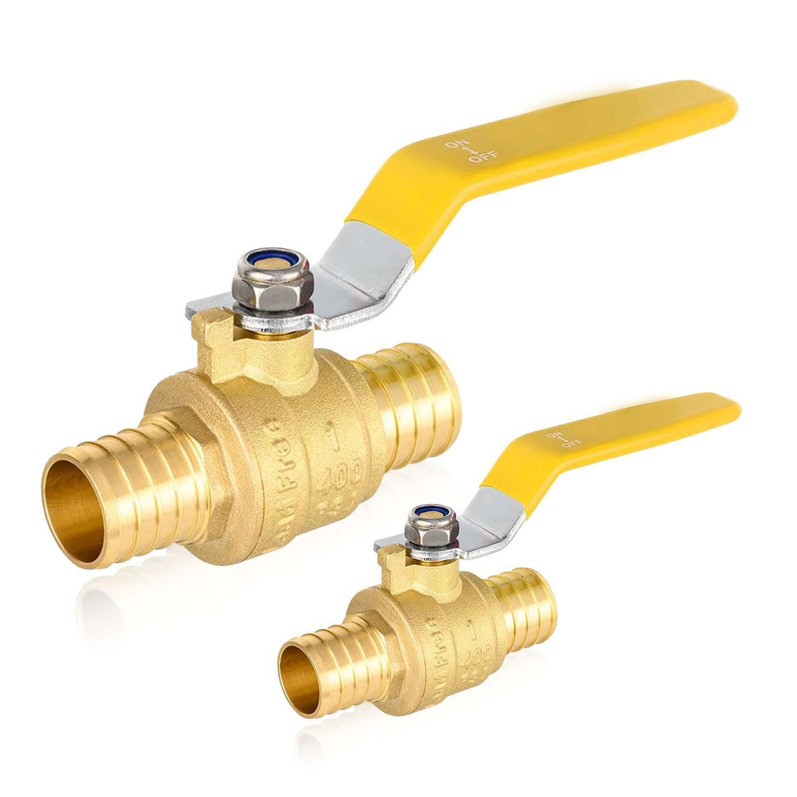 pex crimp ball valve lead free pick size to add 9