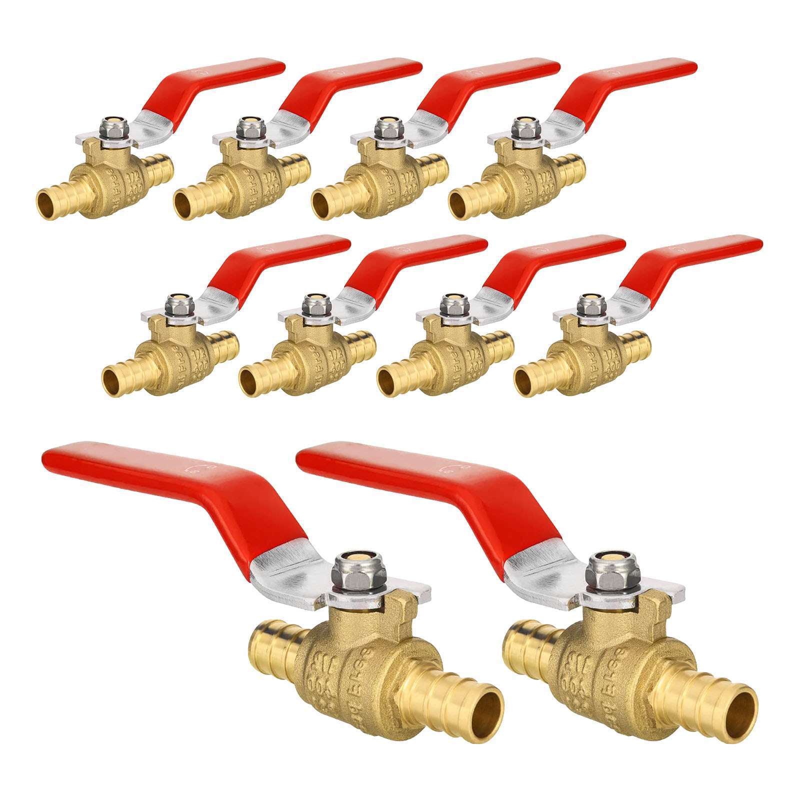 pex crimp ball valve lead free pick size to add 19