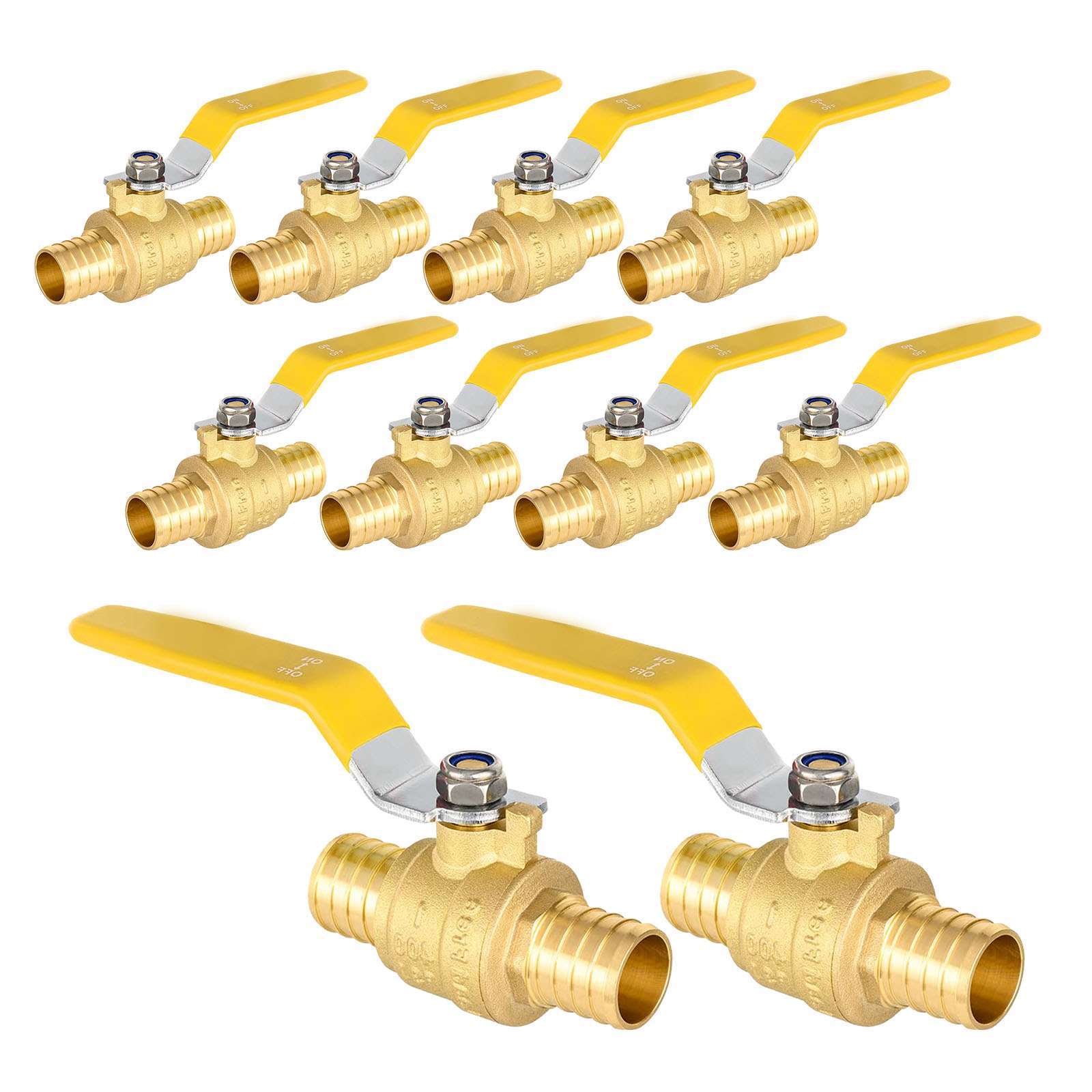 pex crimp ball valve lead free pick size to add 11