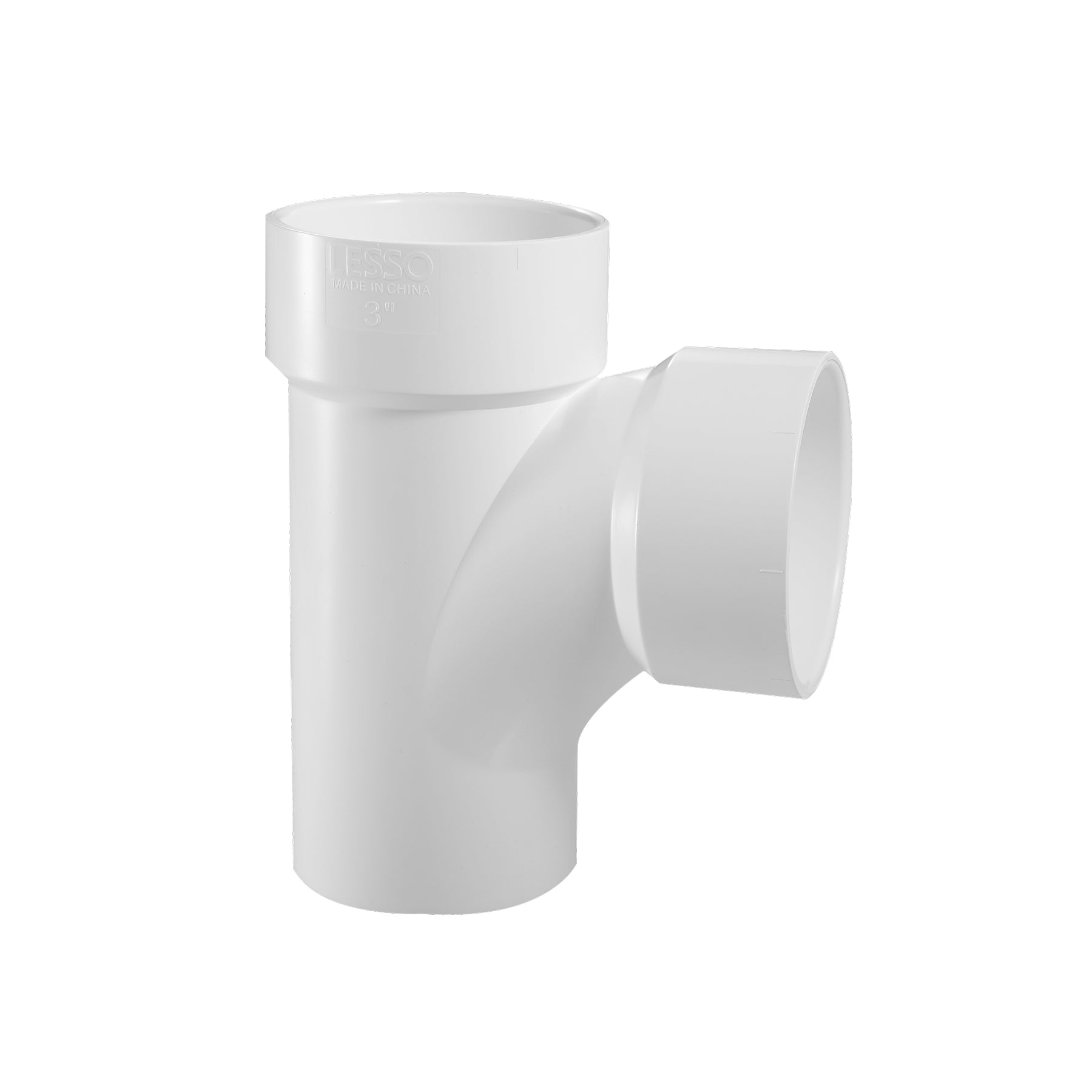 PVC DWV Sanitary Tee, Street (S x H x H) - Pick Size to Add