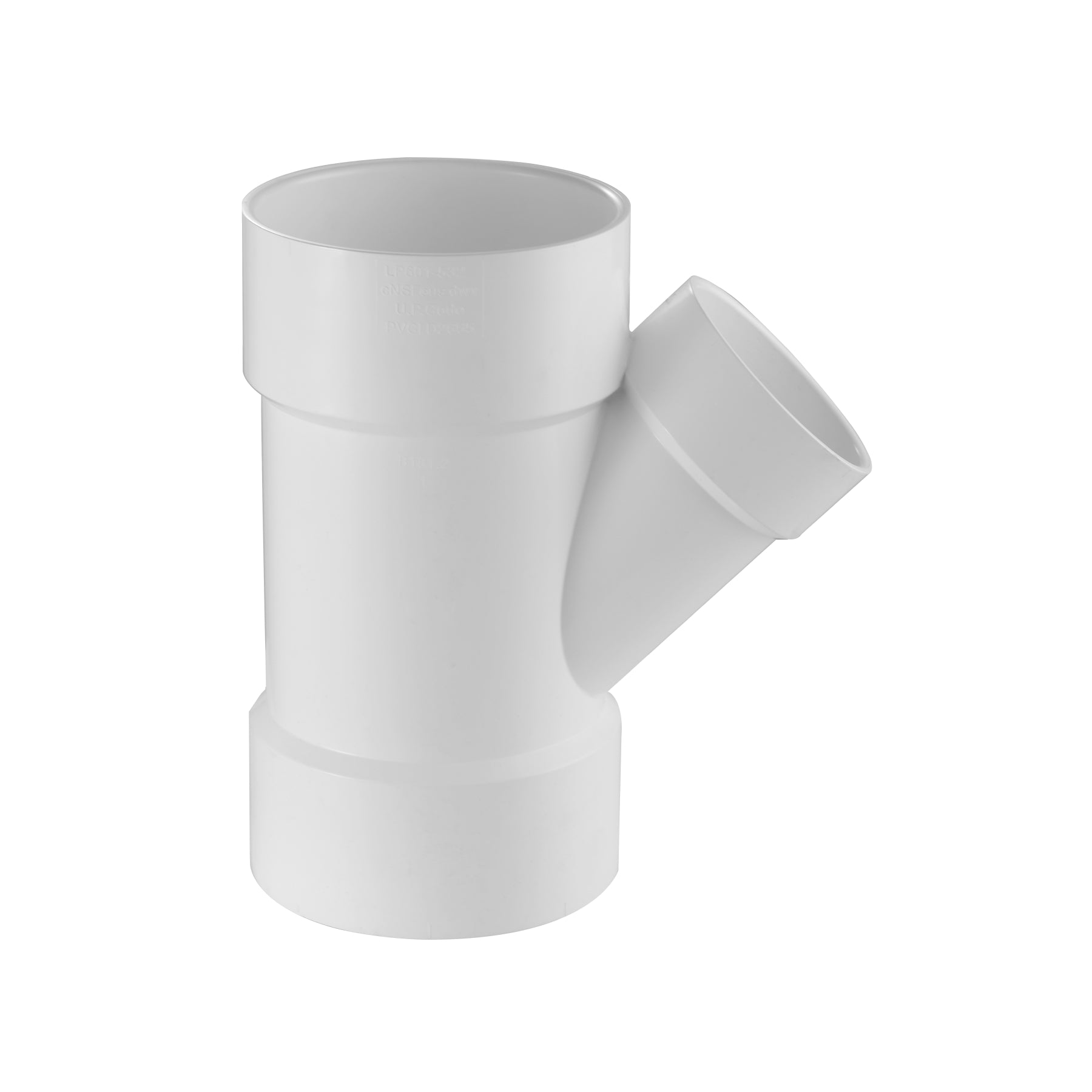 PVC DWV Reducing Wye (HUB) - Pick Size to Add