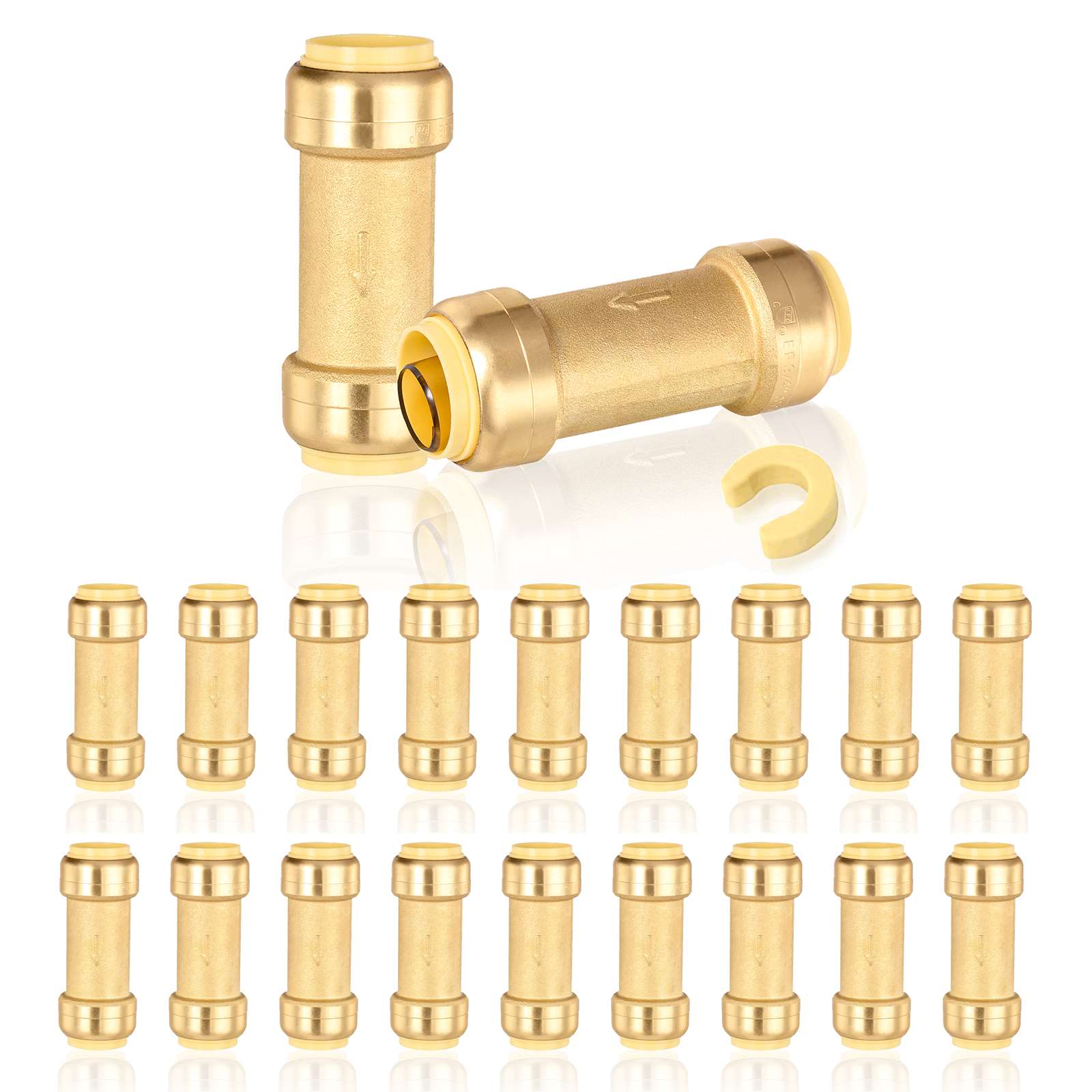 push fit check valve 9