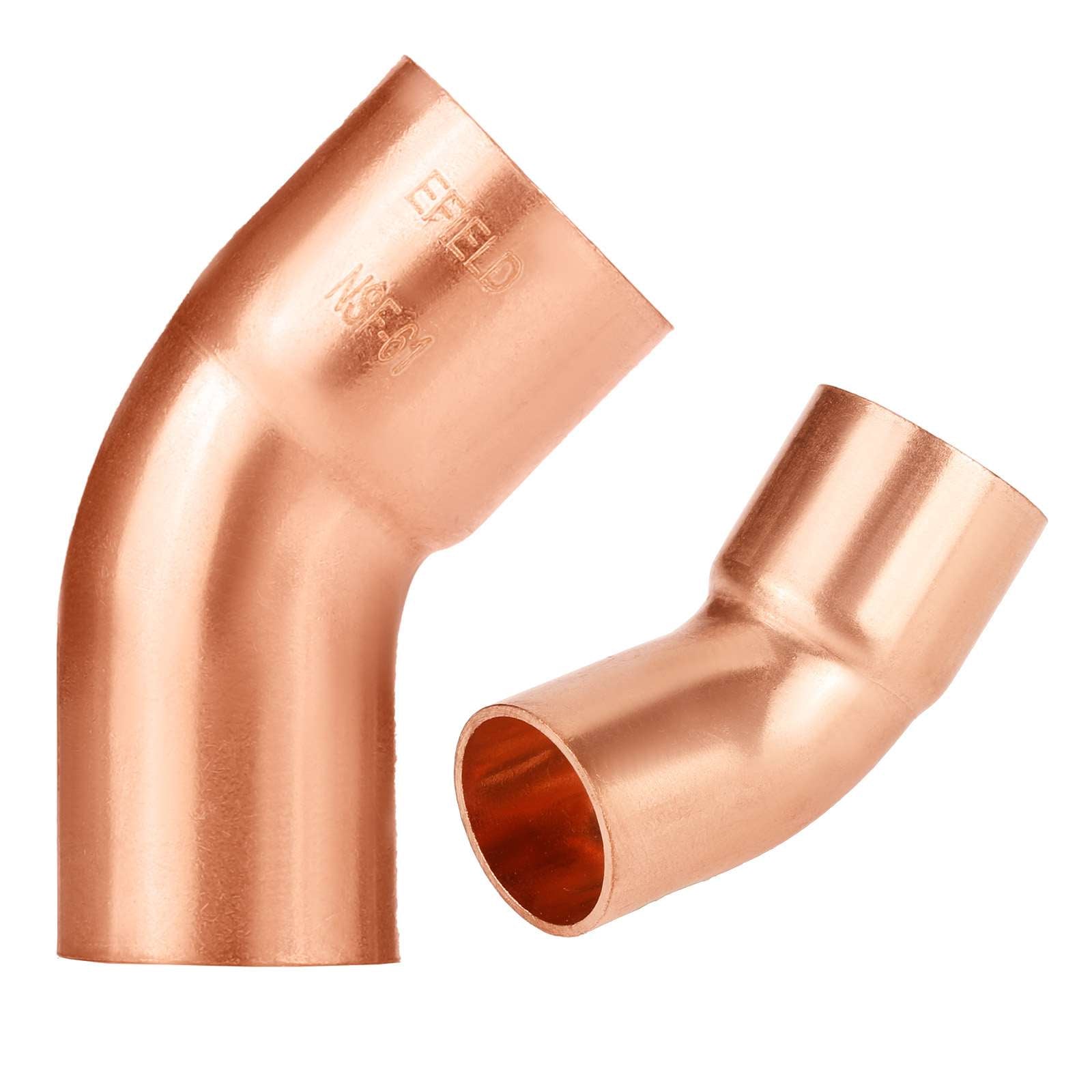 ftg x copper 45 street elbow 6