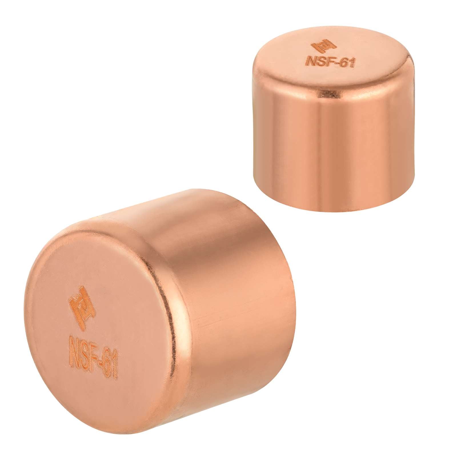 solder copper pipe end cap plug 9