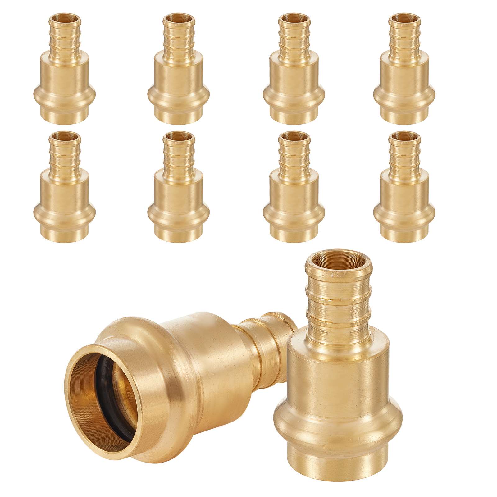 press x pex crimp brass adapter lead free 11