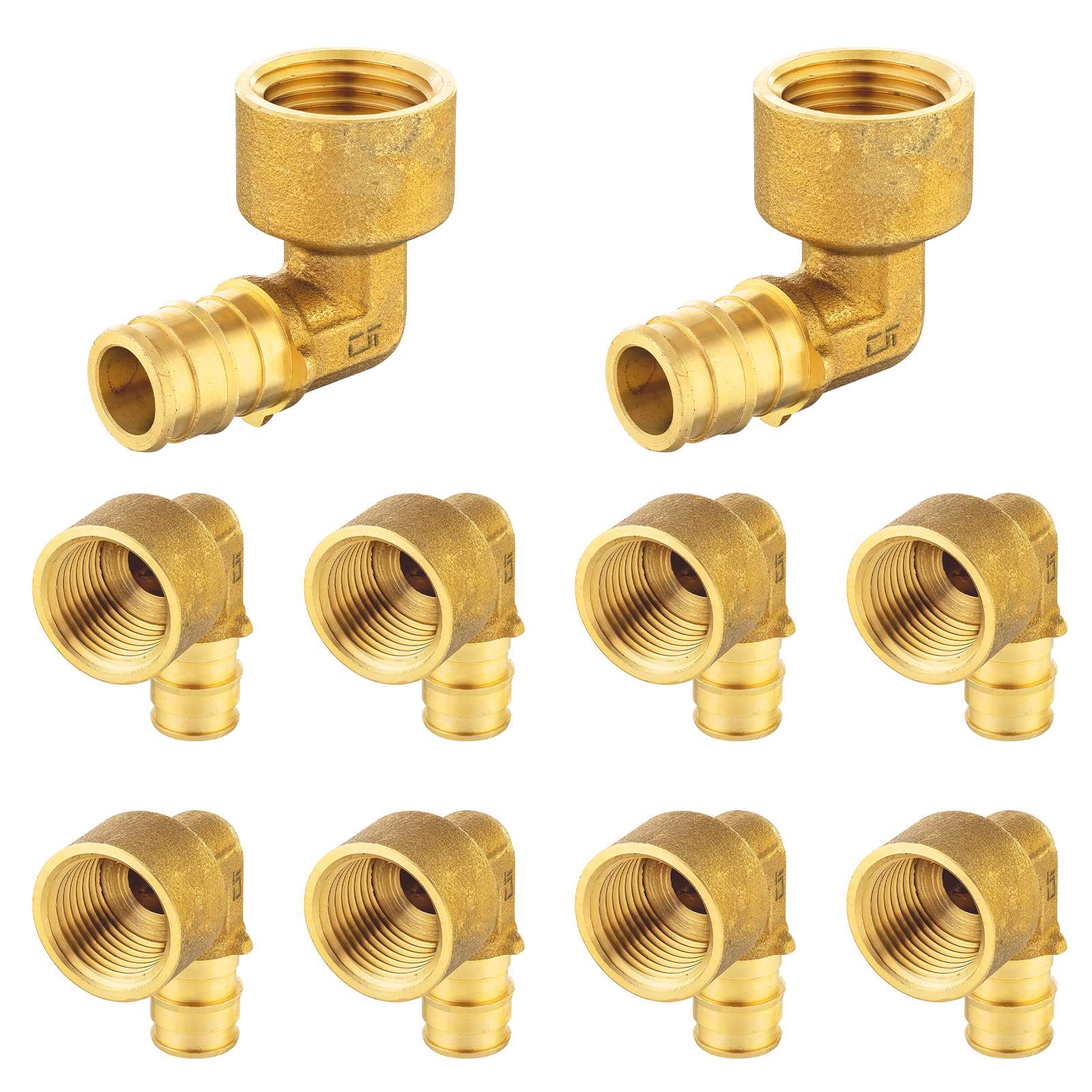 pex a expansion x female elbow lead free 12