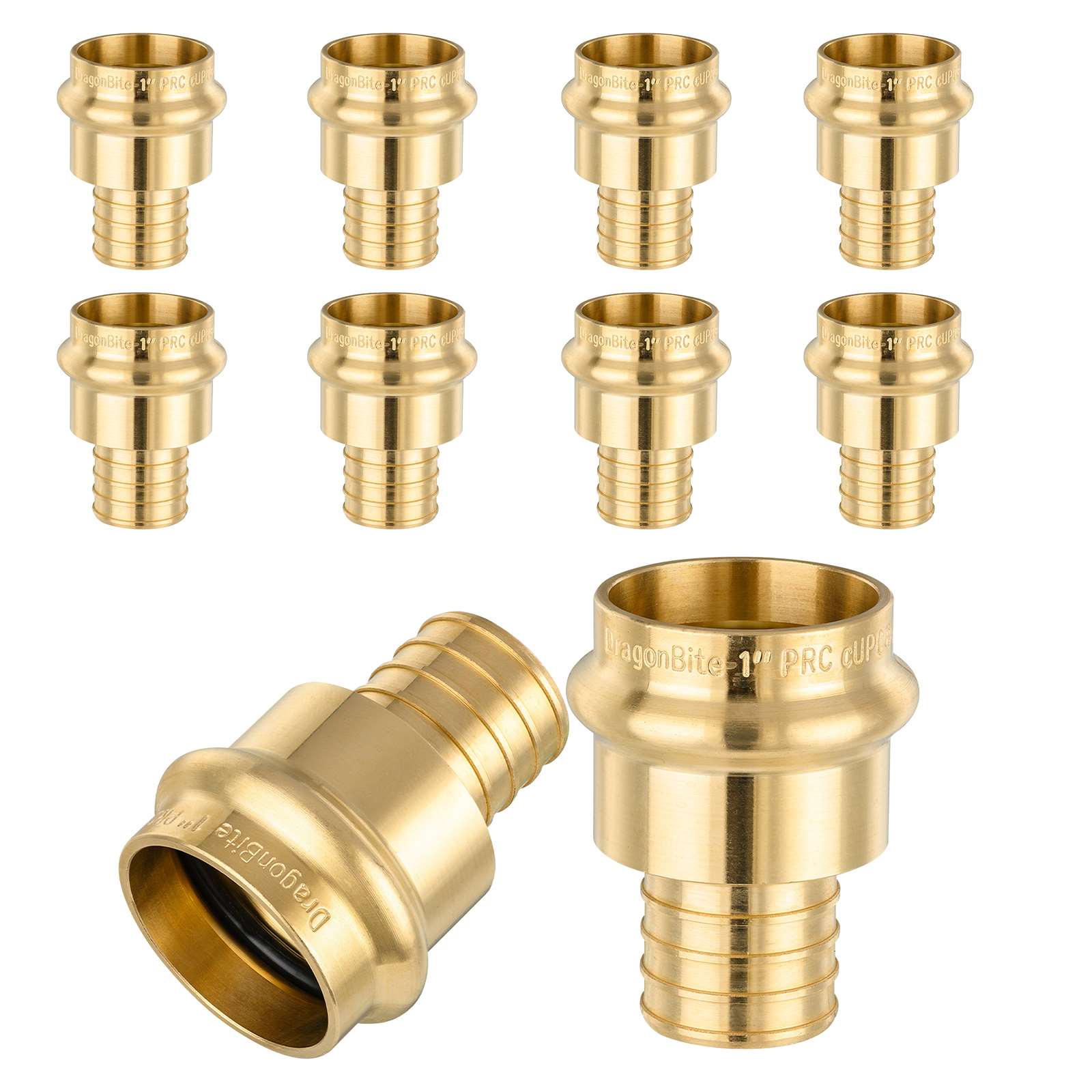 press x pex crimp brass adapter lead free 17