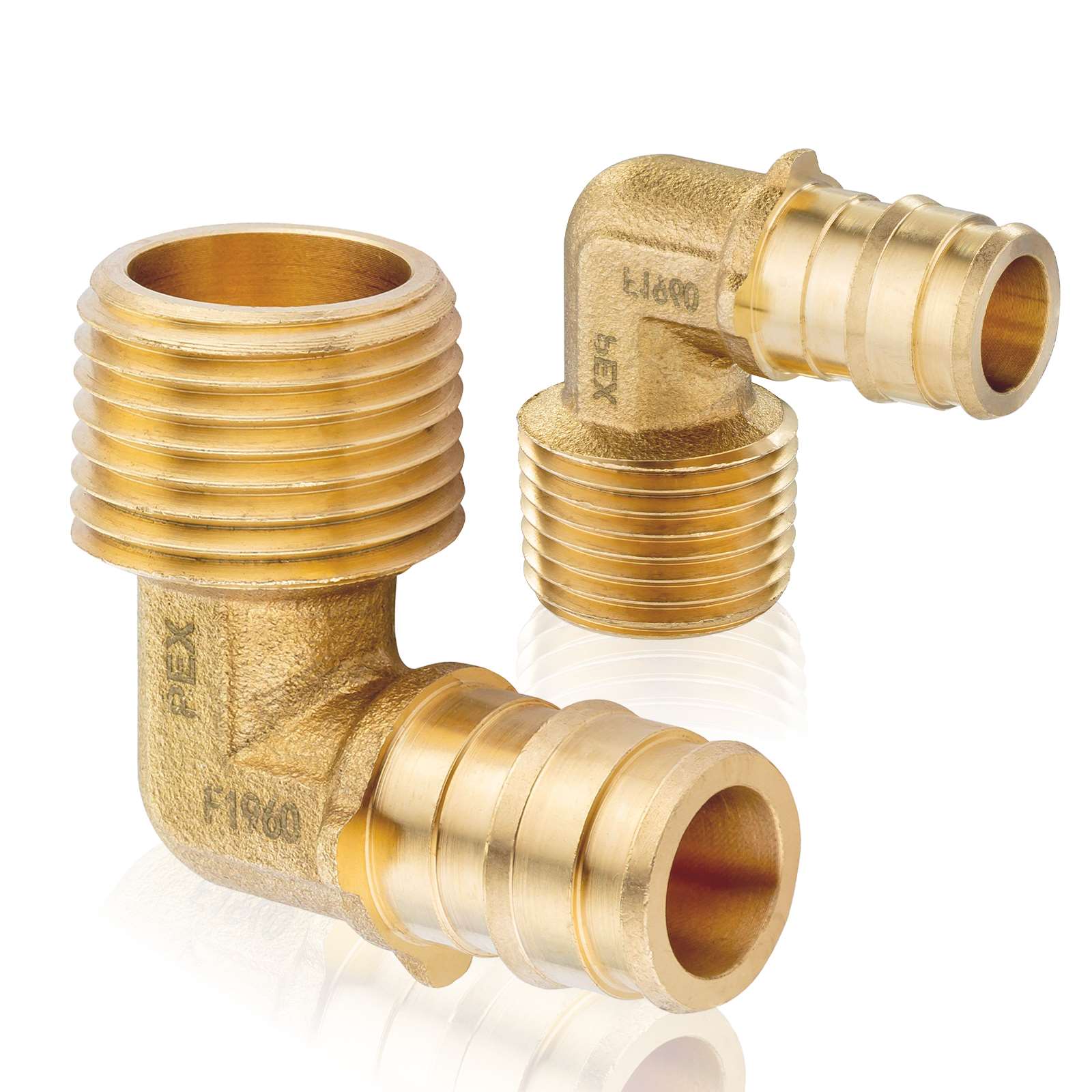 pex a expansion x male npt elbow lead free 9