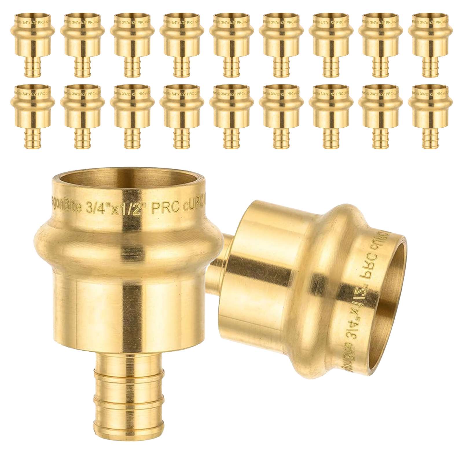 press x pex expansion brass reducing adapter lead free 12