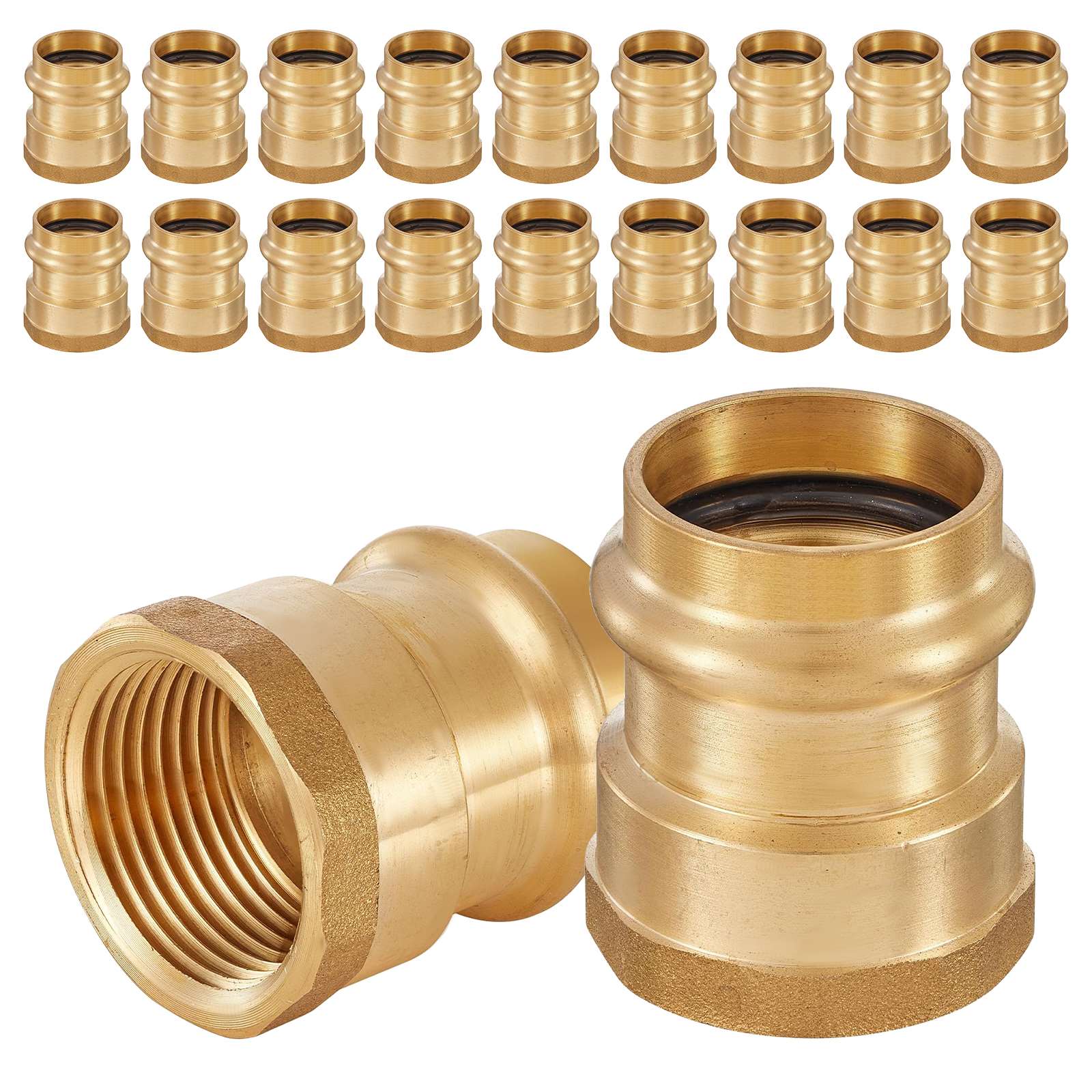 press x female npt brass adapter lead free 11