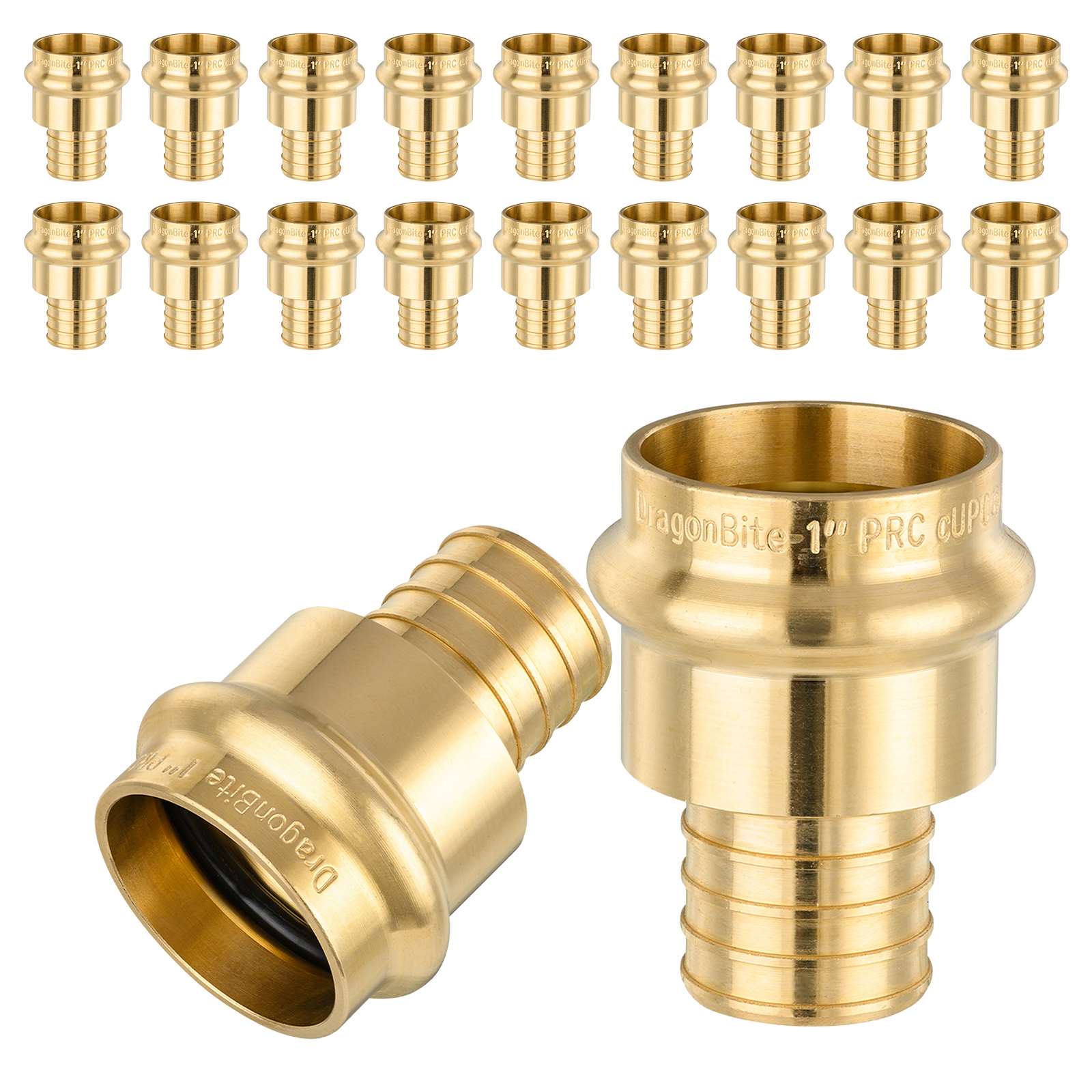 press x pex crimp brass adapter lead free 18