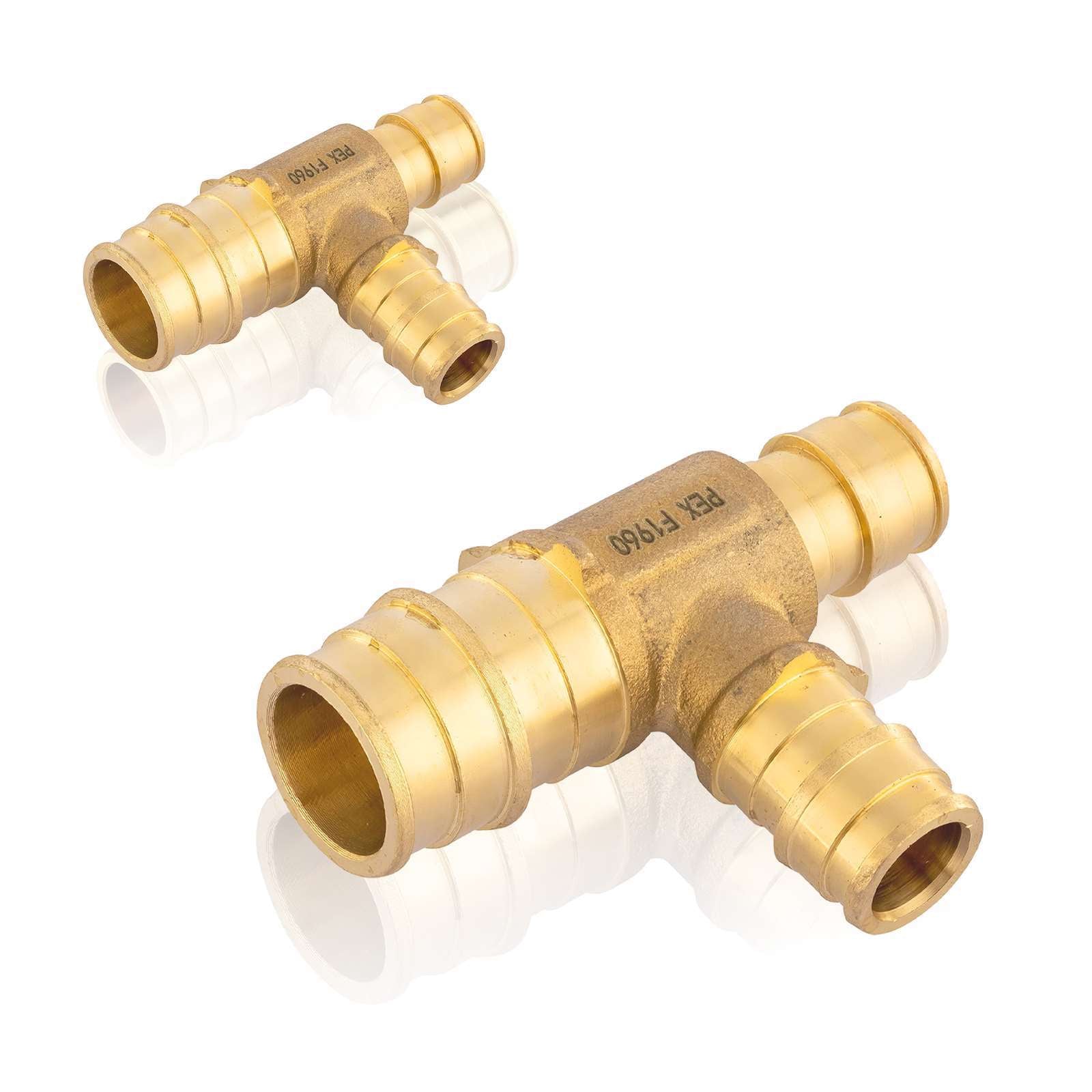 pex a expansion x pex expansion reducing tee lead free 26