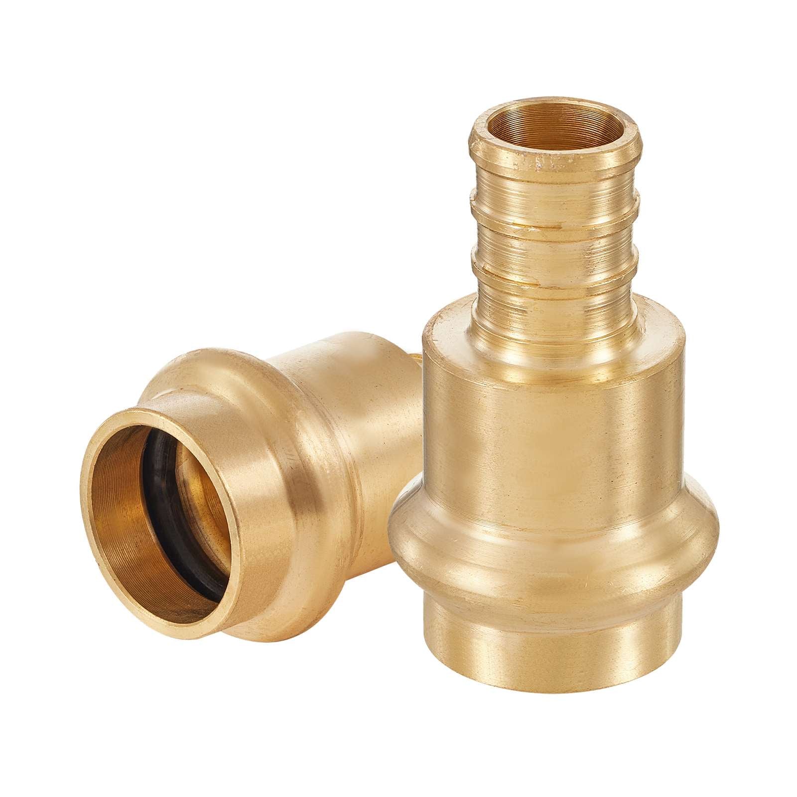 press x pex crimp brass adapter lead free 9