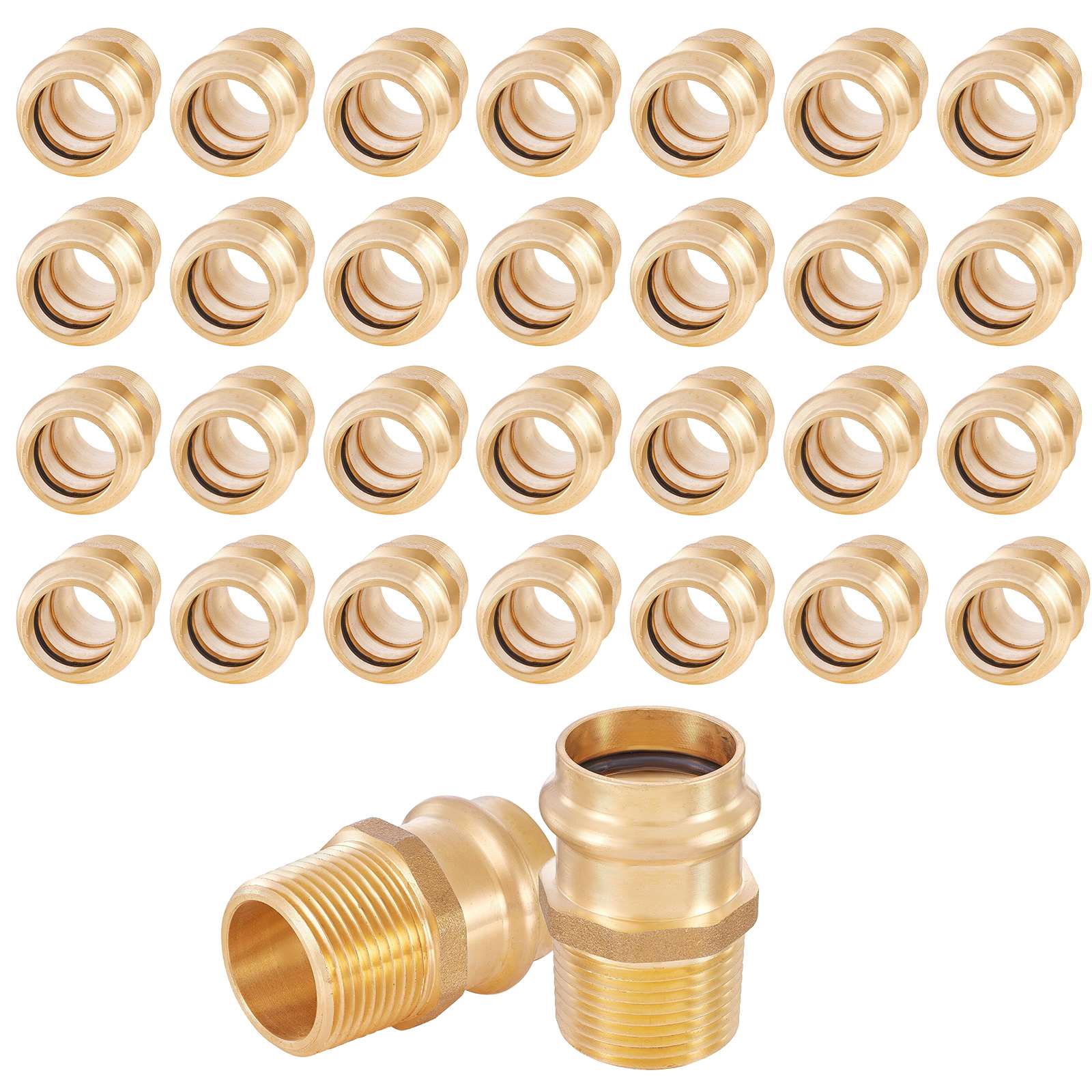 press x male npt brass adapter lead free 11