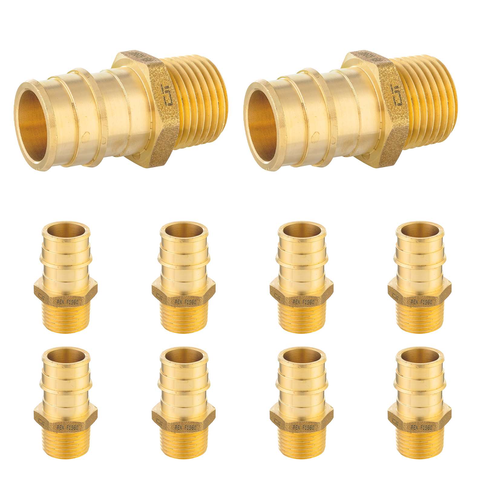 pex a full flow expansion adapter x male threaded f1960 adapter lead free 42