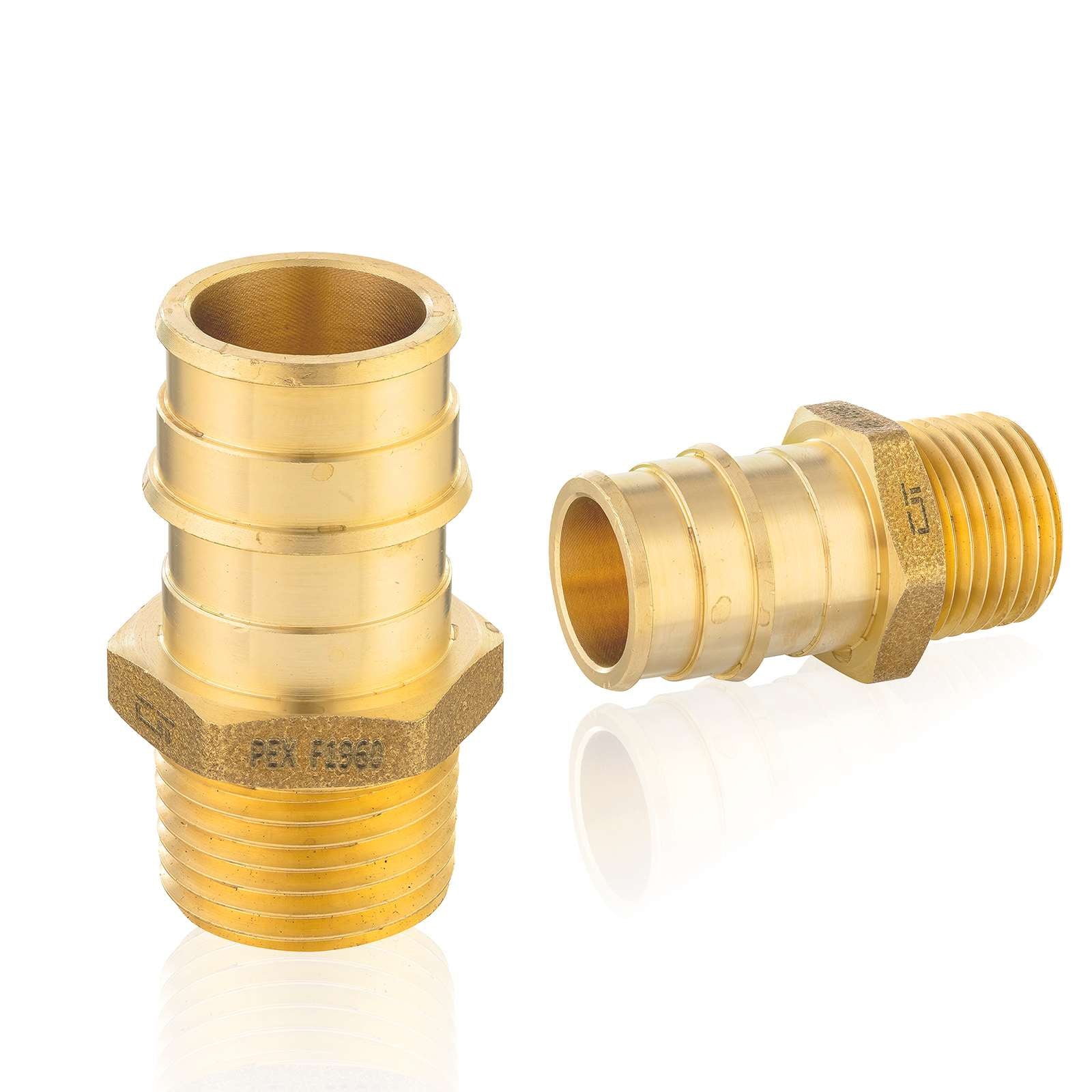 pex a full flow expansion adapter x male threaded f1960 adapter lead free 40