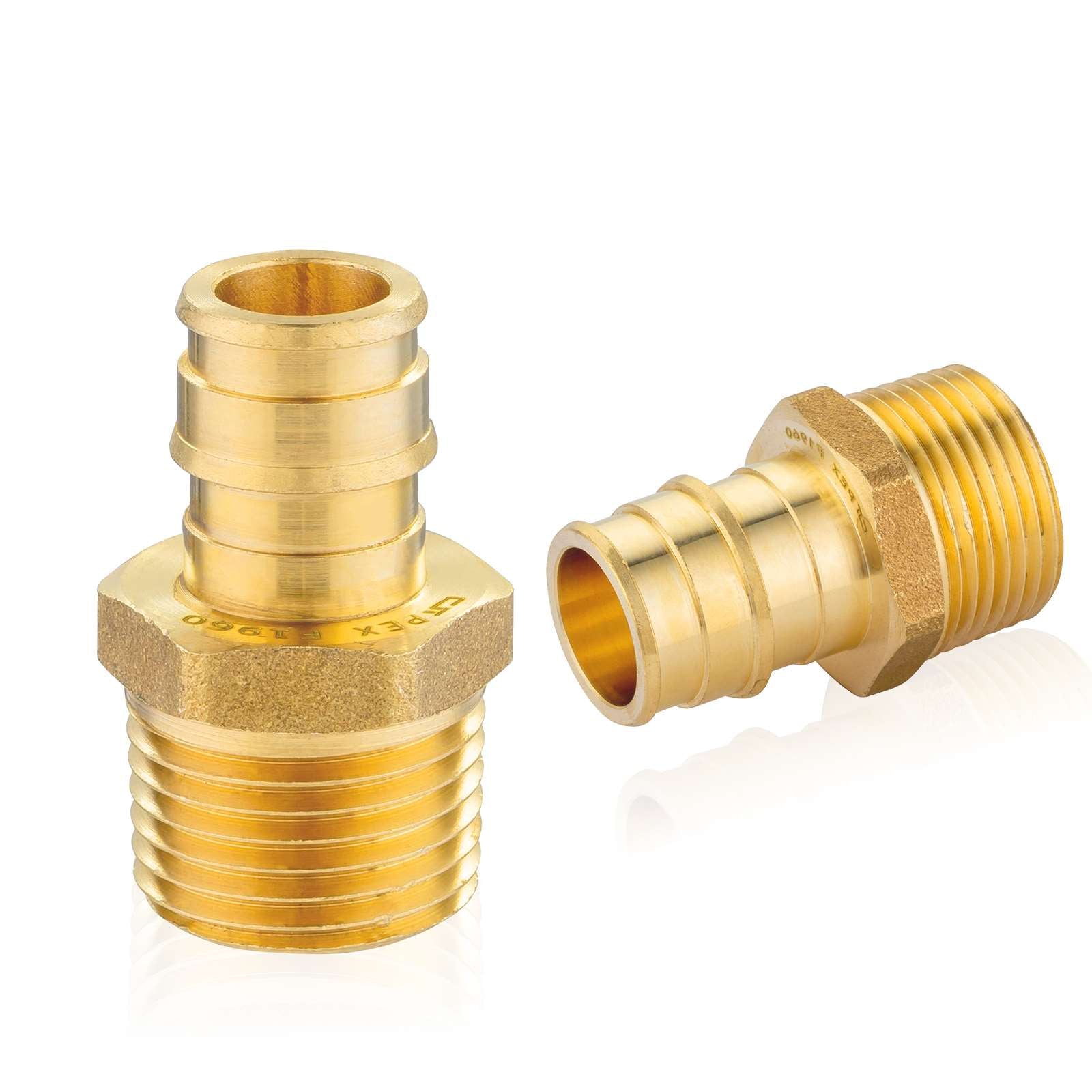 pex a full flow expansion adapter x male threaded f1960 adapter lead free 16