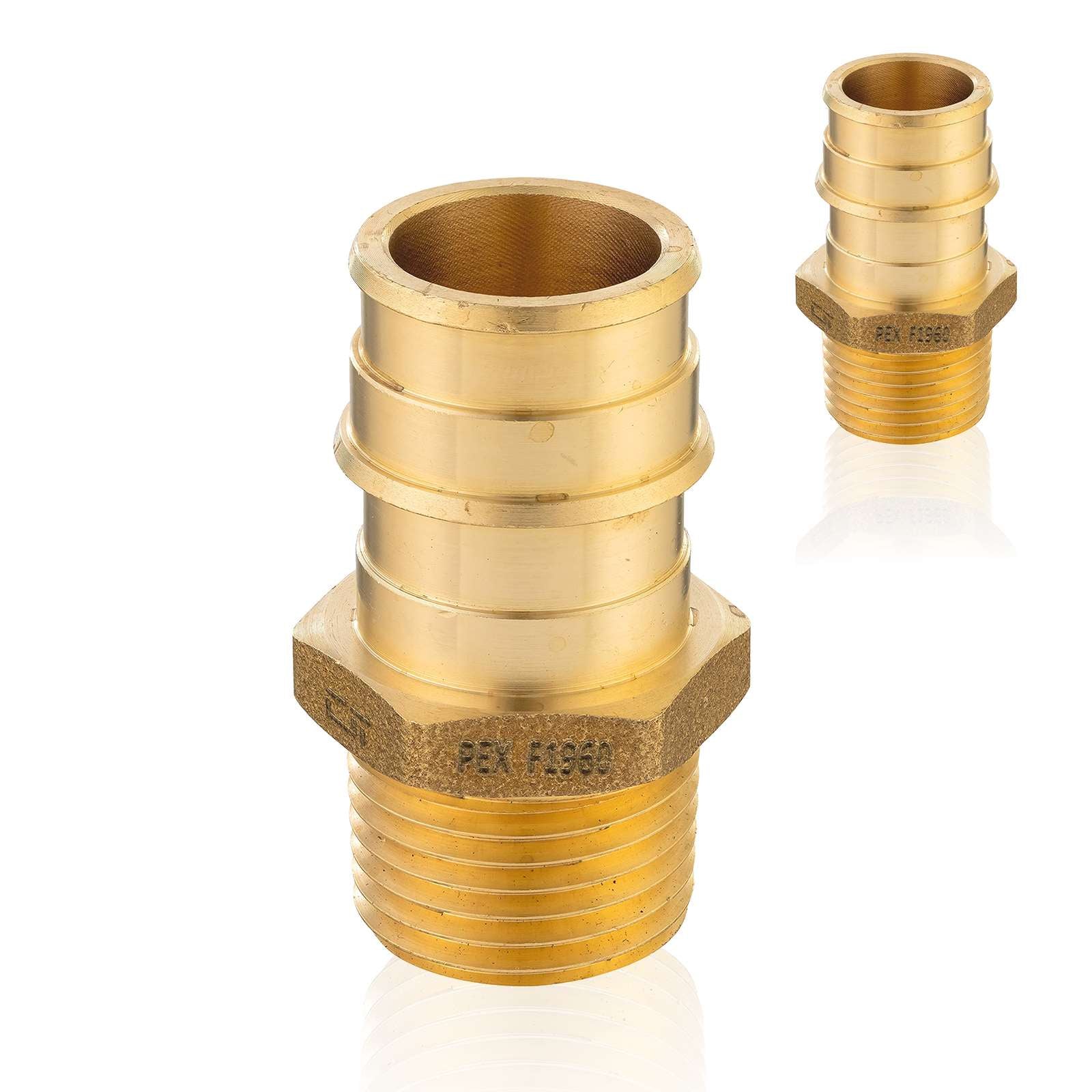 pex a full flow expansion adapter x male threaded f1960 adapter lead free 28