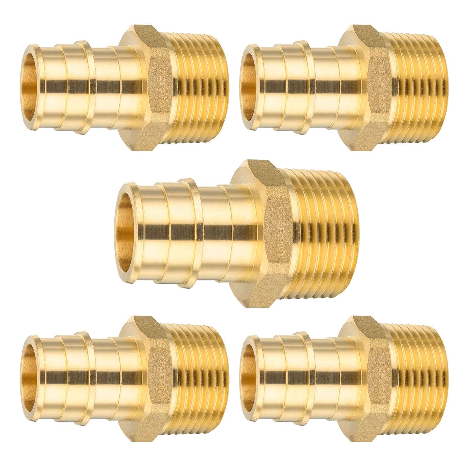 pex a full flow expansion adapter x male threaded f1960 adapter lead free 11