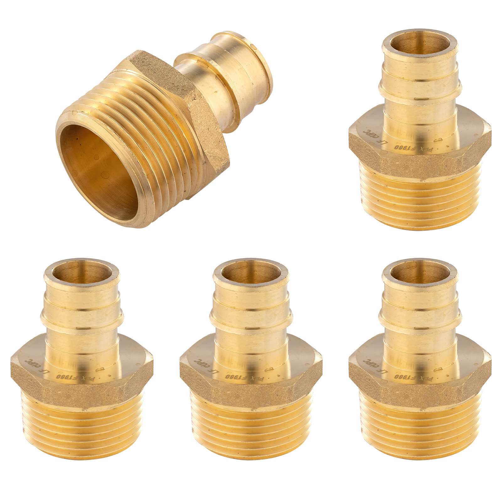 pex a full flow expansion adapter x male threaded f1960 adapter lead free 23