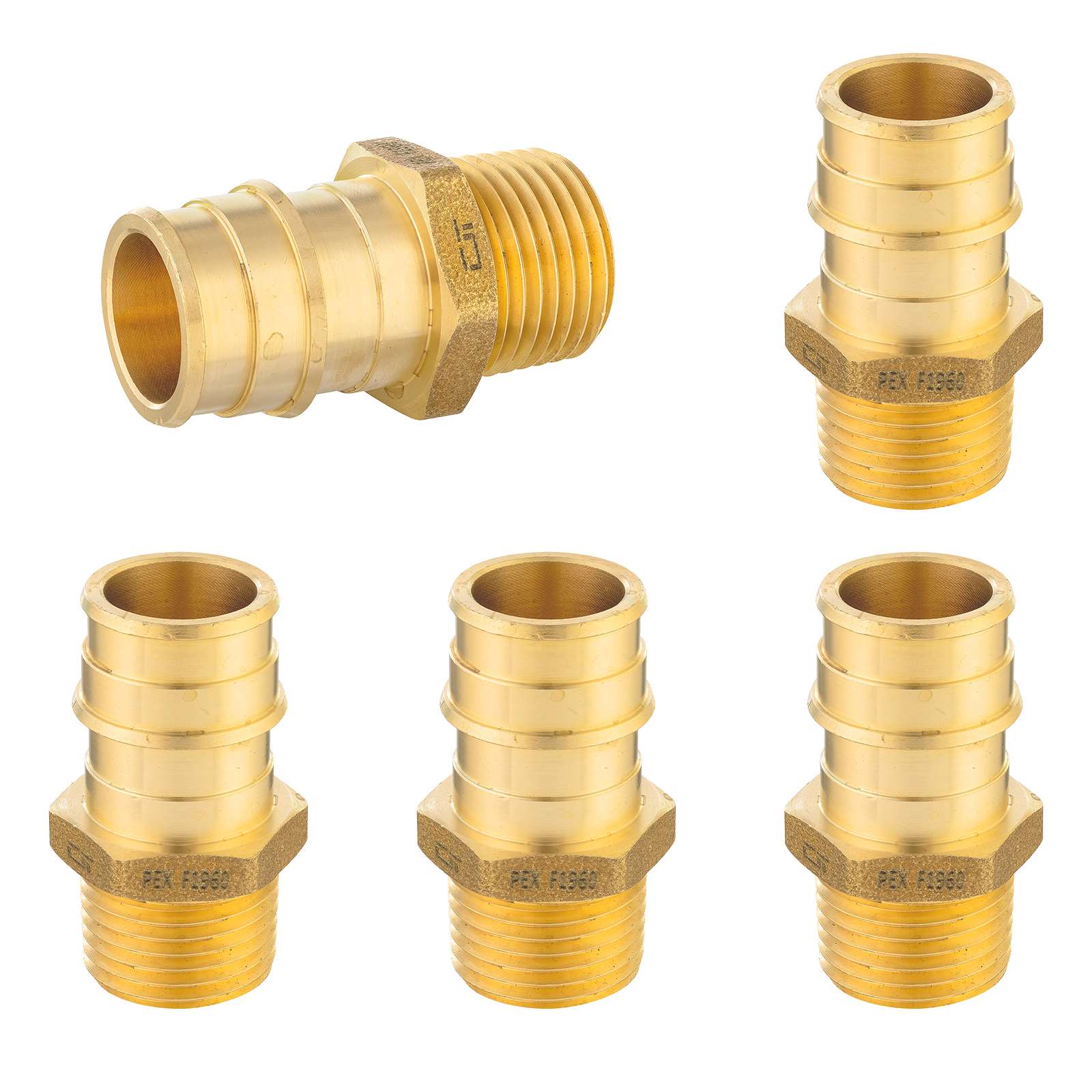 pex a full flow expansion adapter x male threaded f1960 adapter lead free 41