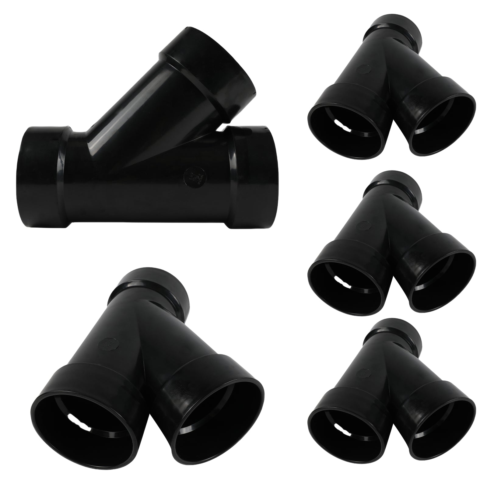 ABS DWV All HUB Wye Tee - Pick Size to Add