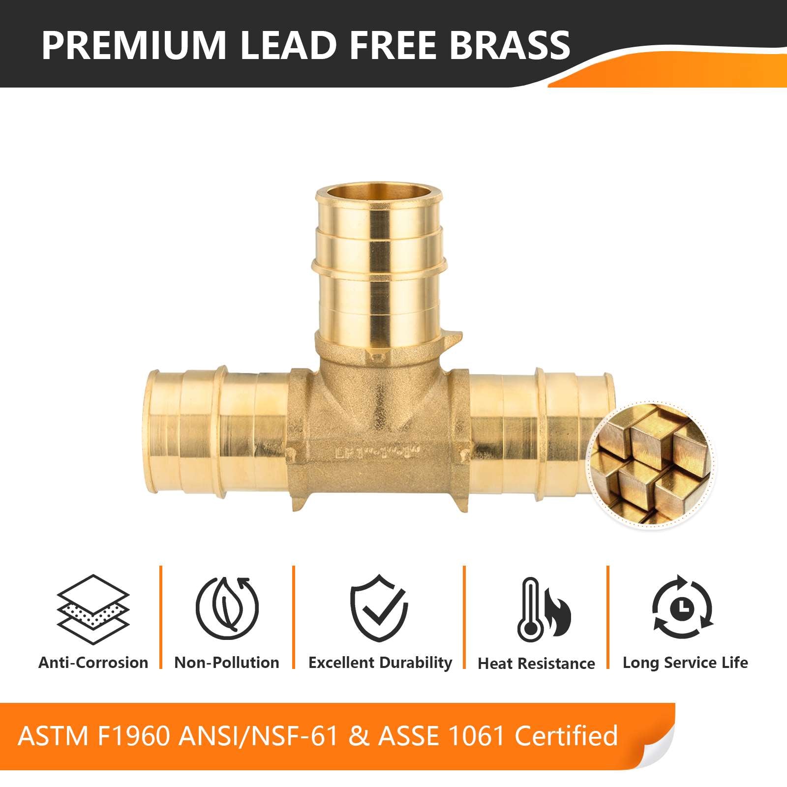 pex a expansion x pex expansion tee lead free 2