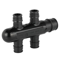 pex a expansion 3/4" 1/2" opposing closed manifold (4 port)