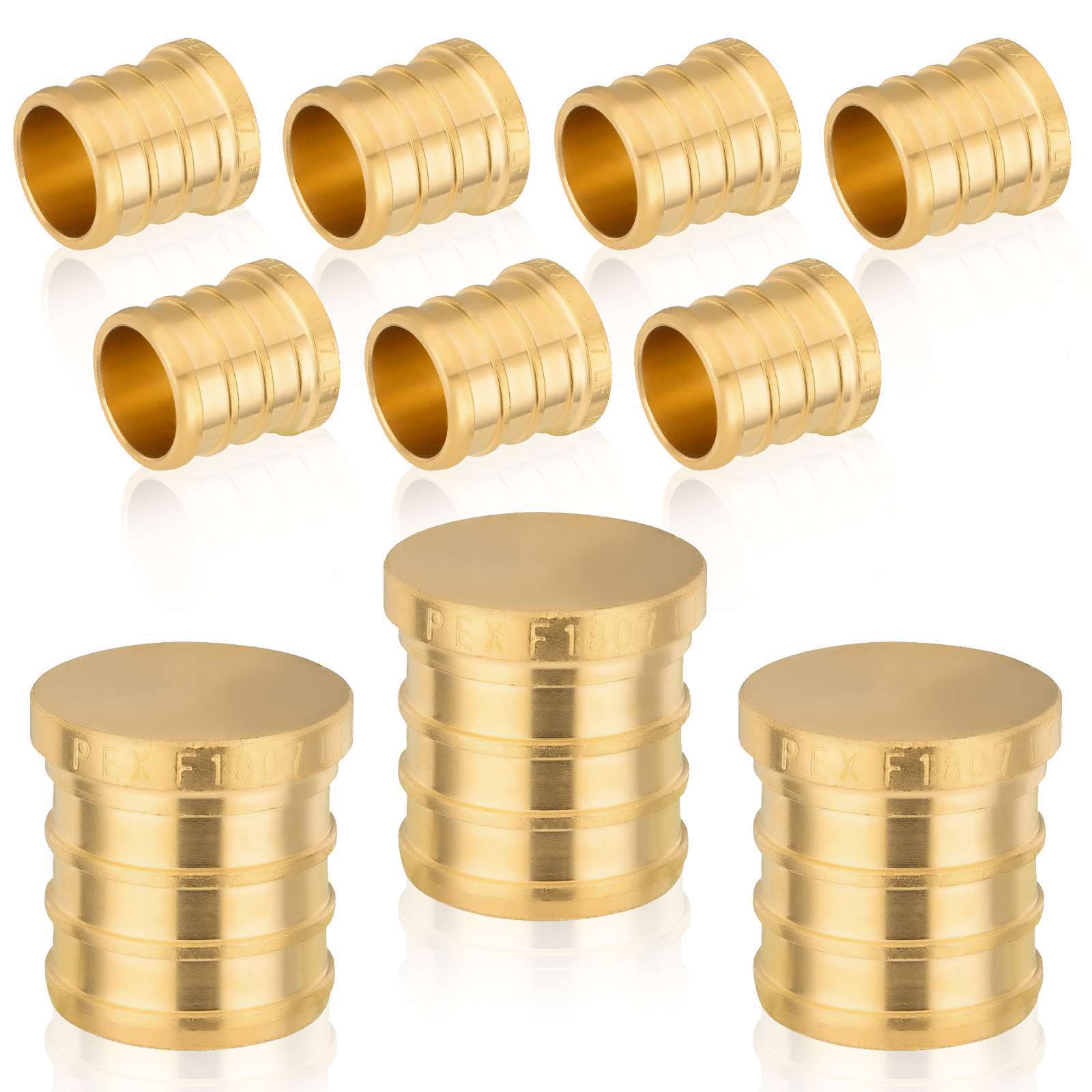 pex b crimp plug lead free 13