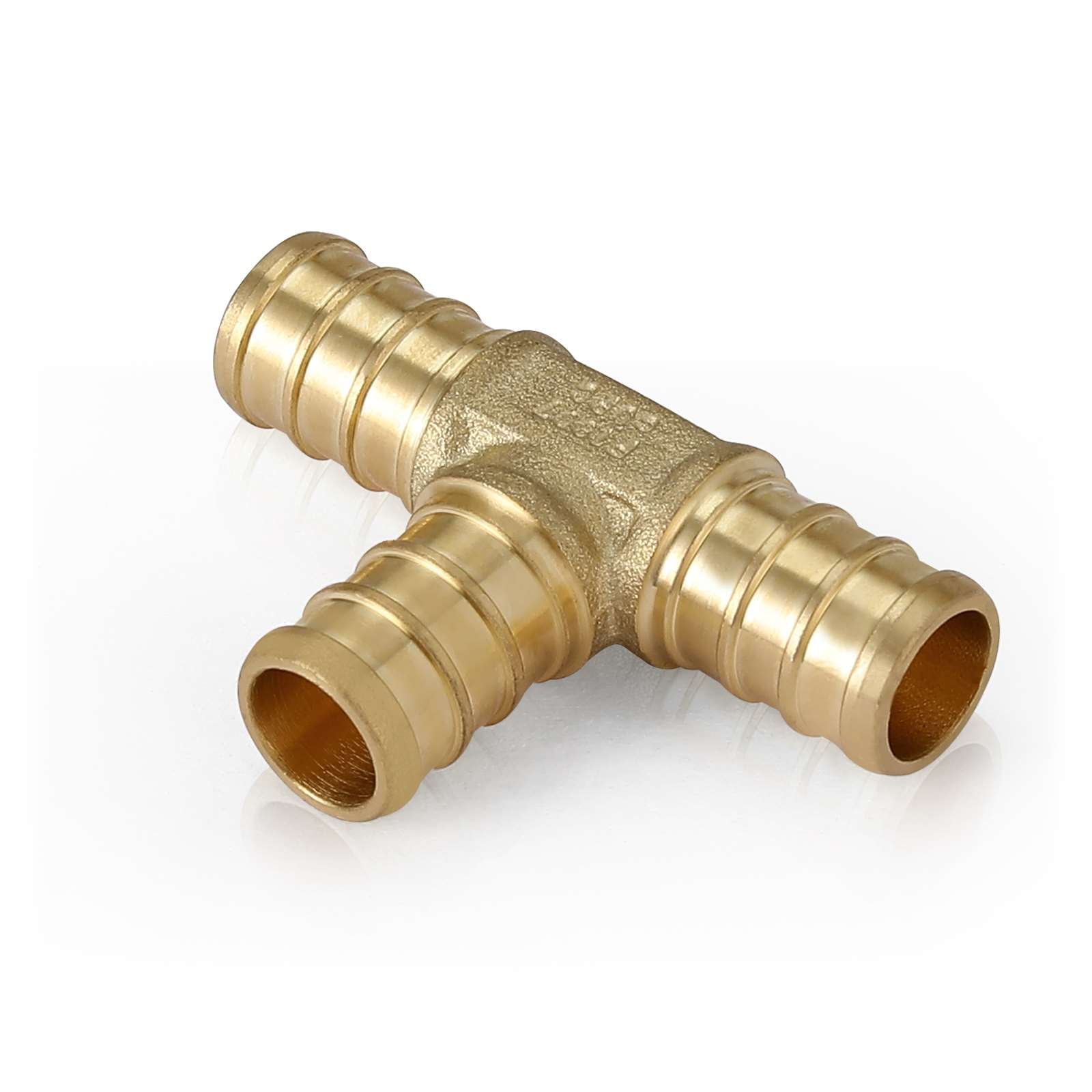 pex b crimp x pex tee lead free 17