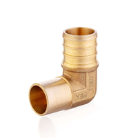 pex b crimp x male copper sweat elbow lead free