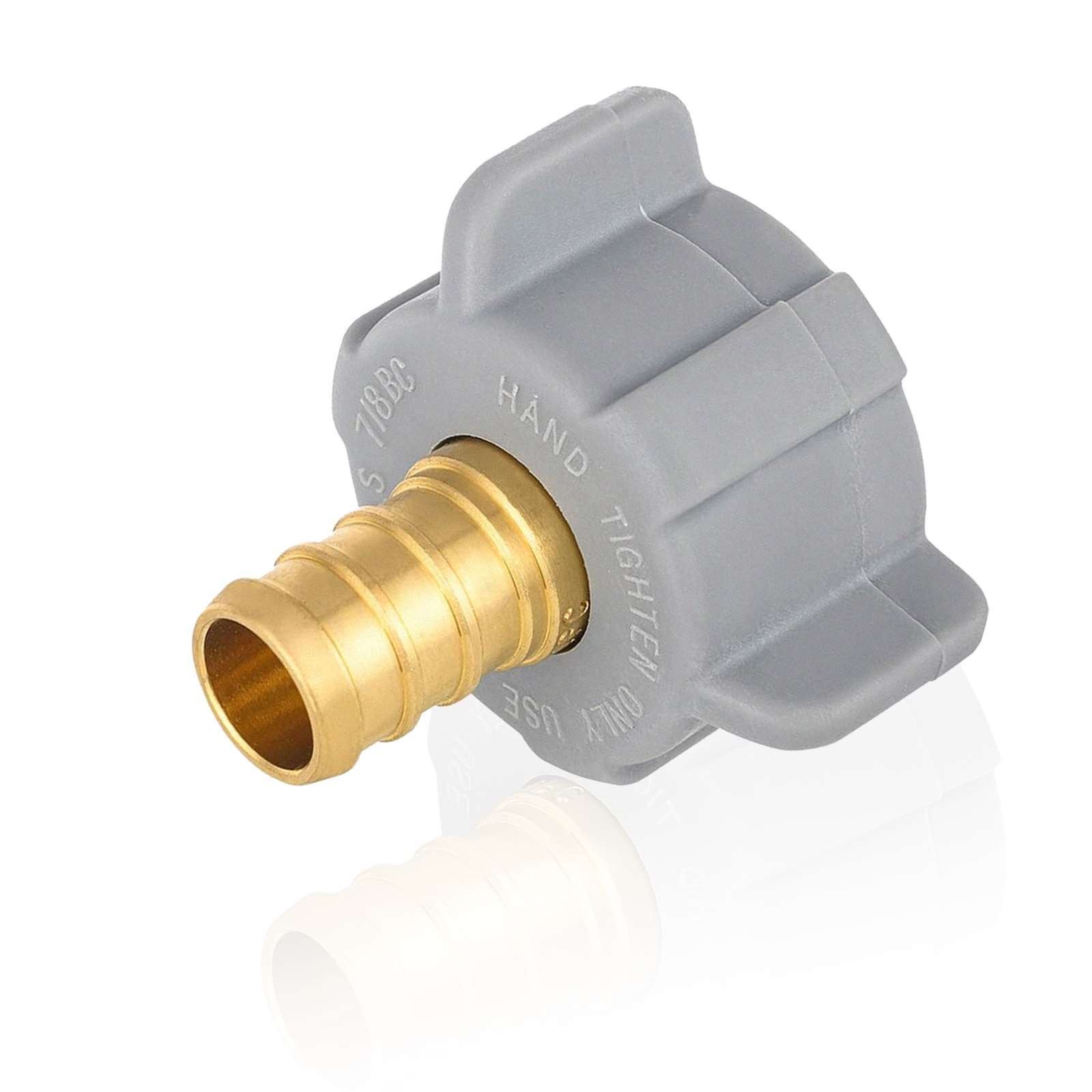 pex b crimp x female npt swivel adapter lead free 21