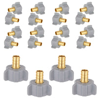 30 pcs pex-b crimp 1/2" 7/8" female npt swivel adapter (lead free)