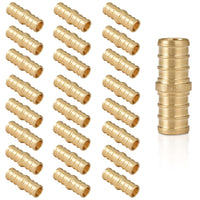 30 pcs pex-b crimp 3/8" pex 3/8" pex coupling (lead free)