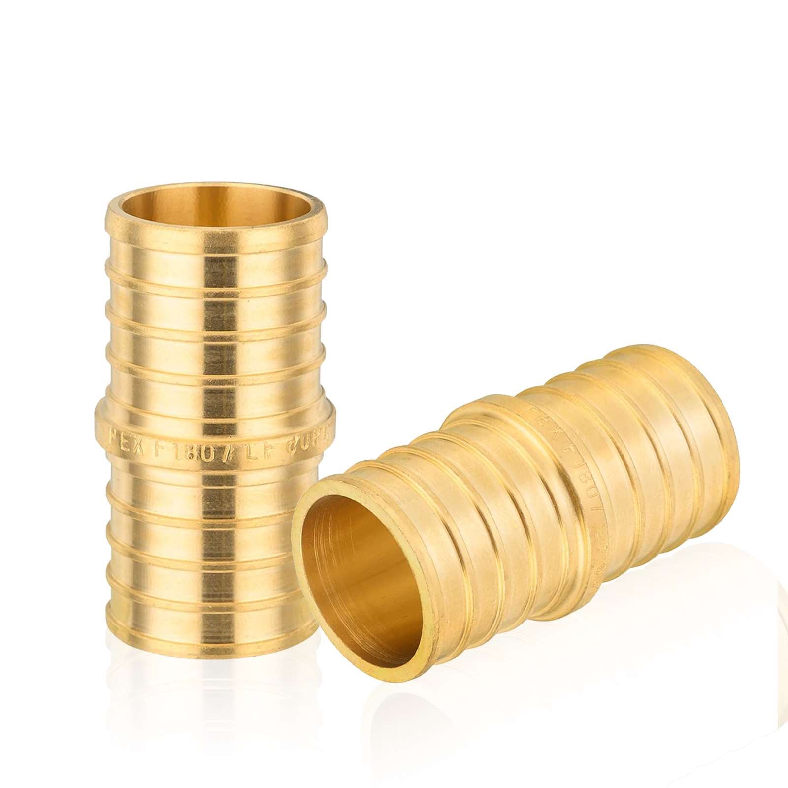 pex b crimp x pex coupling lead free 8